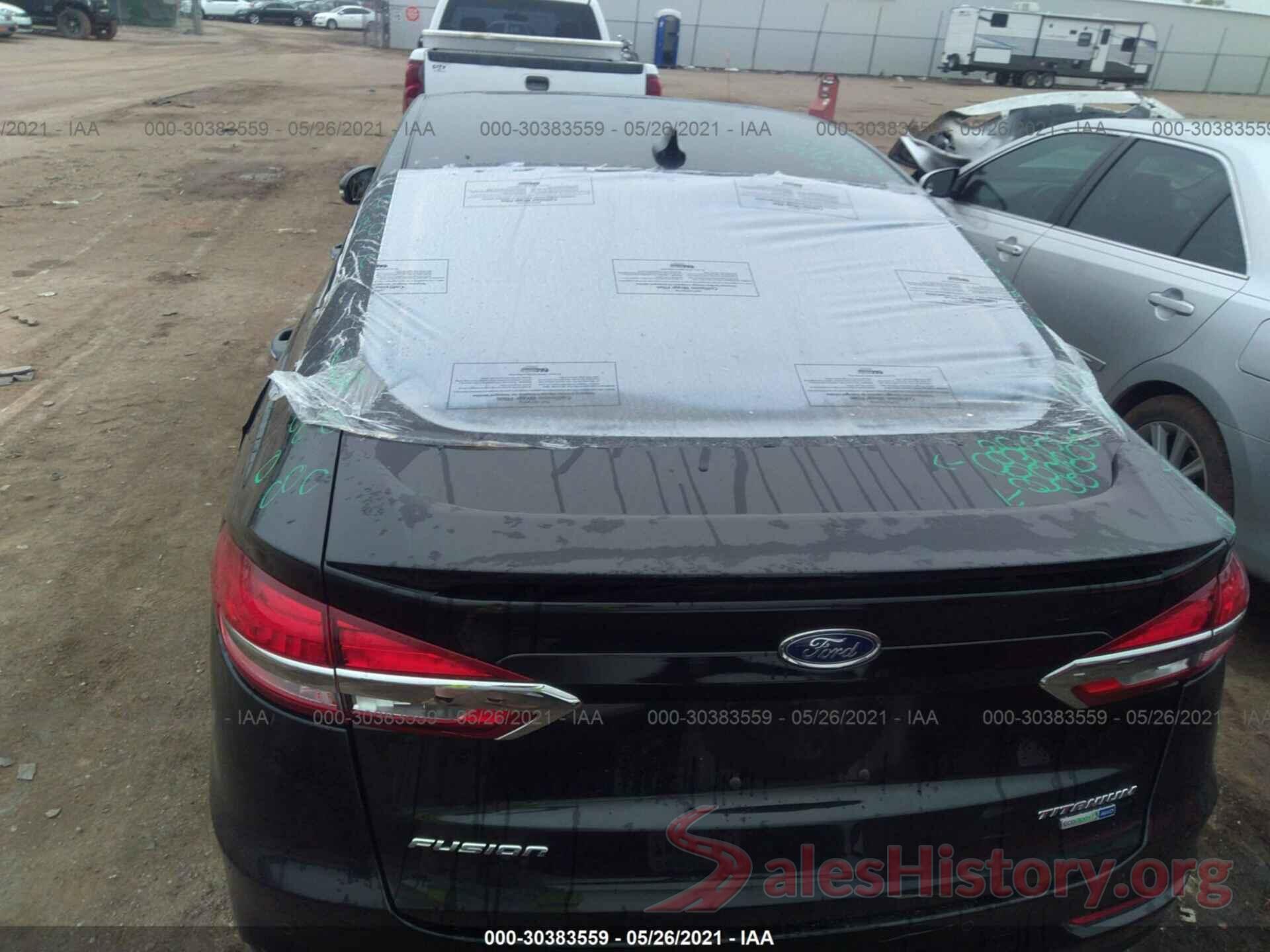 3FA6P0D99KR261005 2019 FORD FUSION