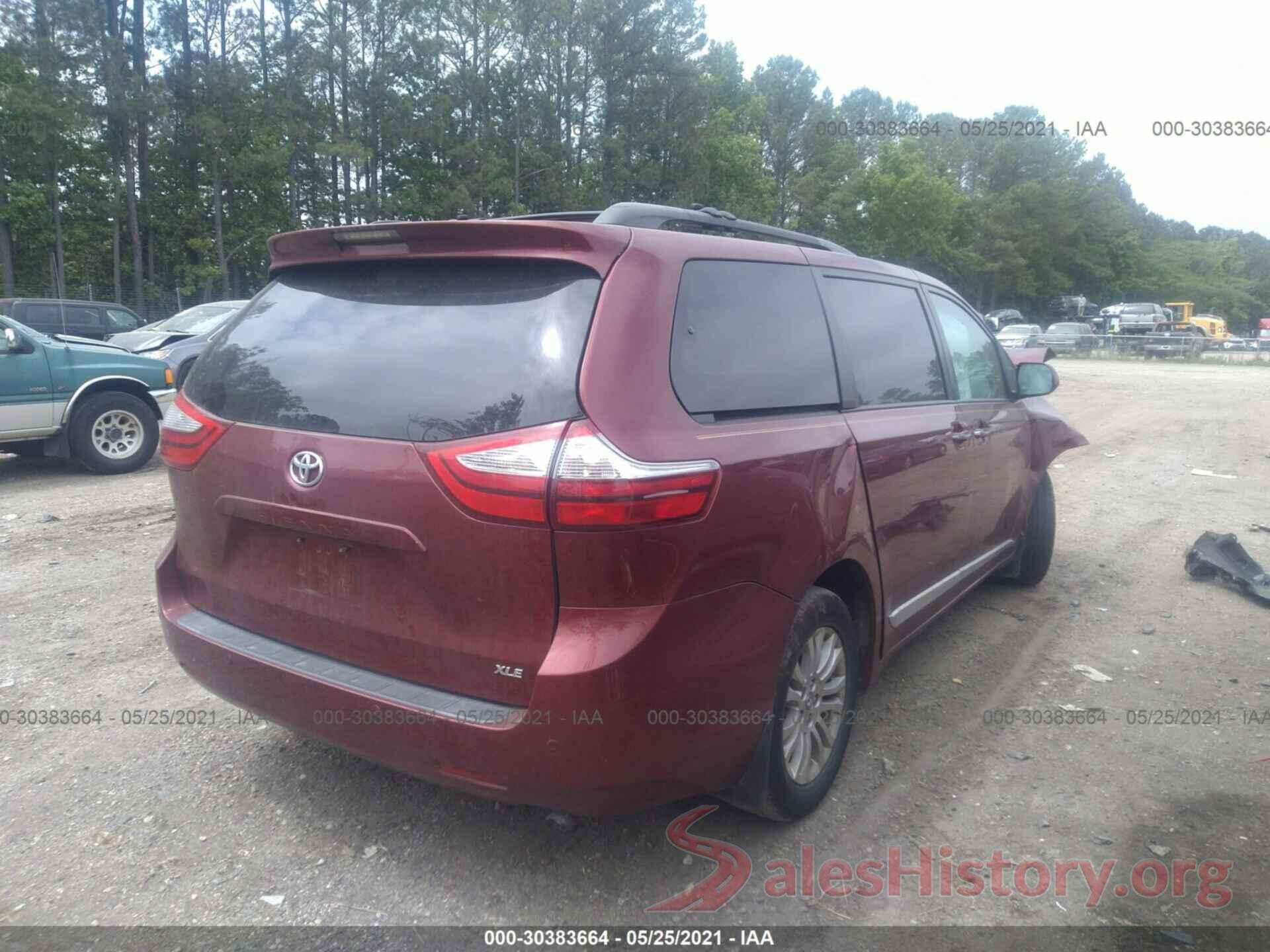 5TDYZ3DC3HS898245 2017 TOYOTA SIENNA