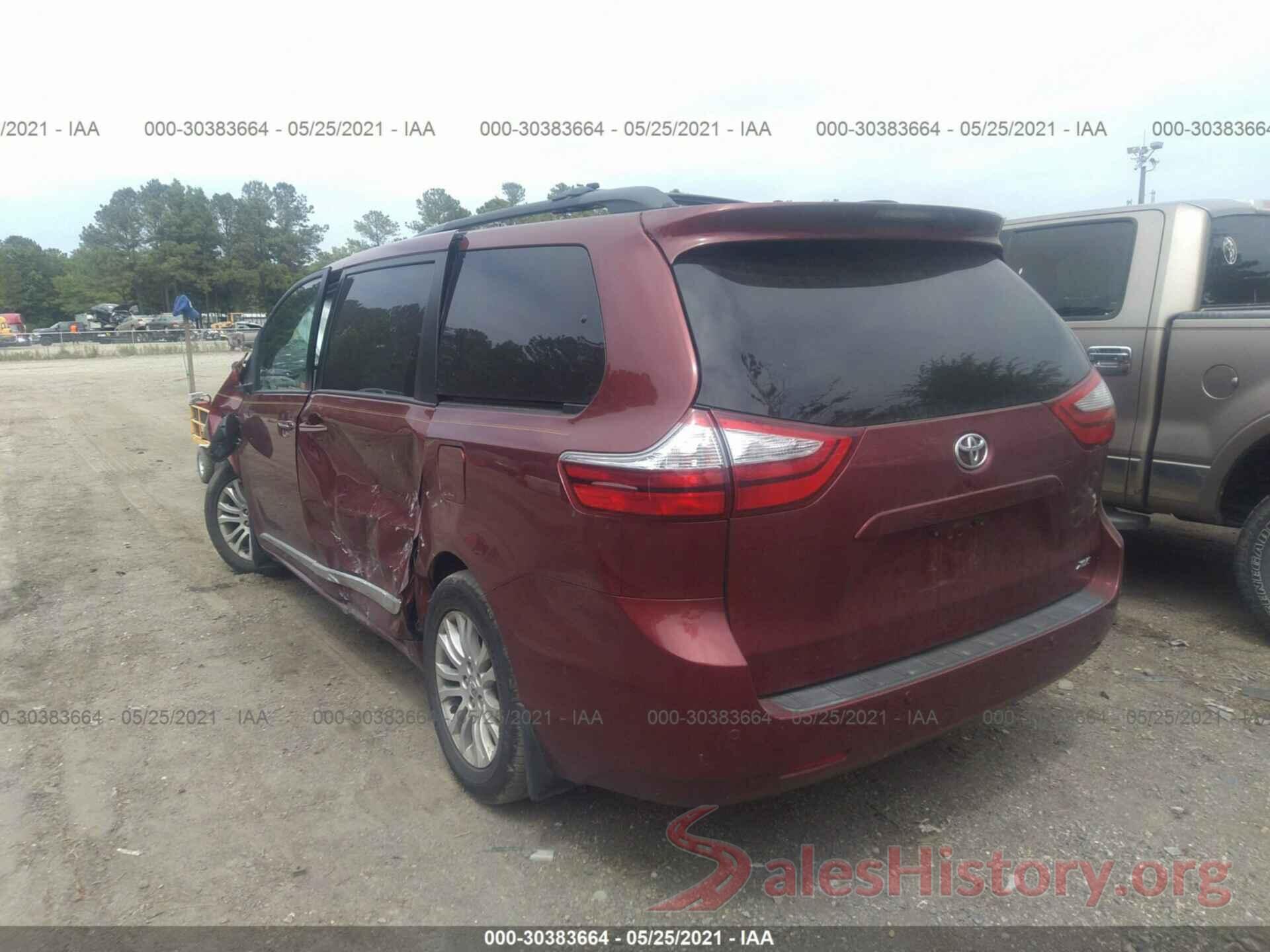 5TDYZ3DC3HS898245 2017 TOYOTA SIENNA