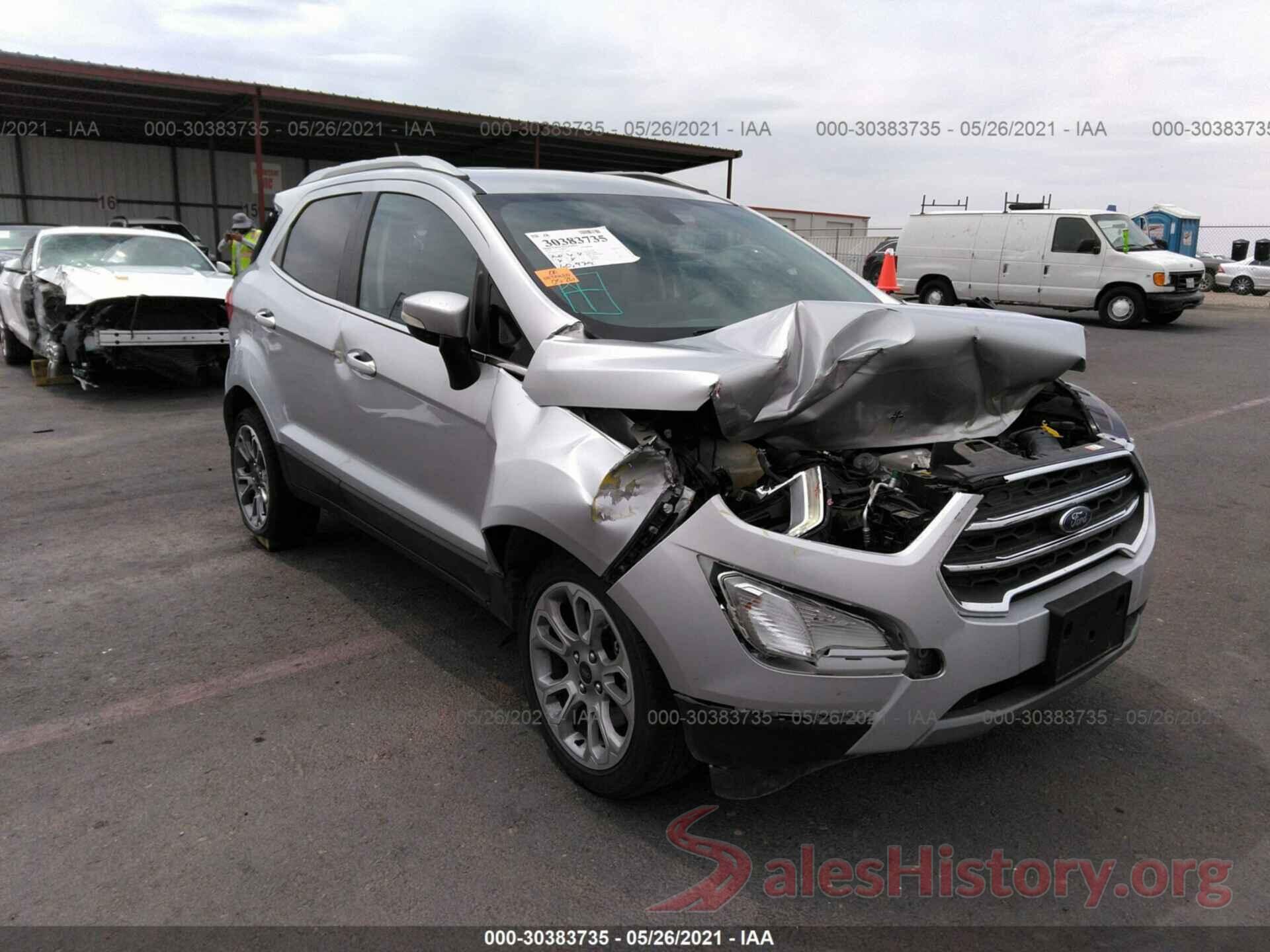 MAJ3P1VE5JC210764 2018 FORD ECOSPORT