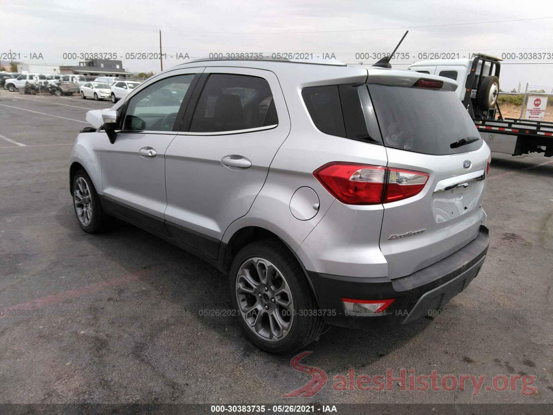 MAJ3P1VE5JC210764 2018 FORD ECOSPORT