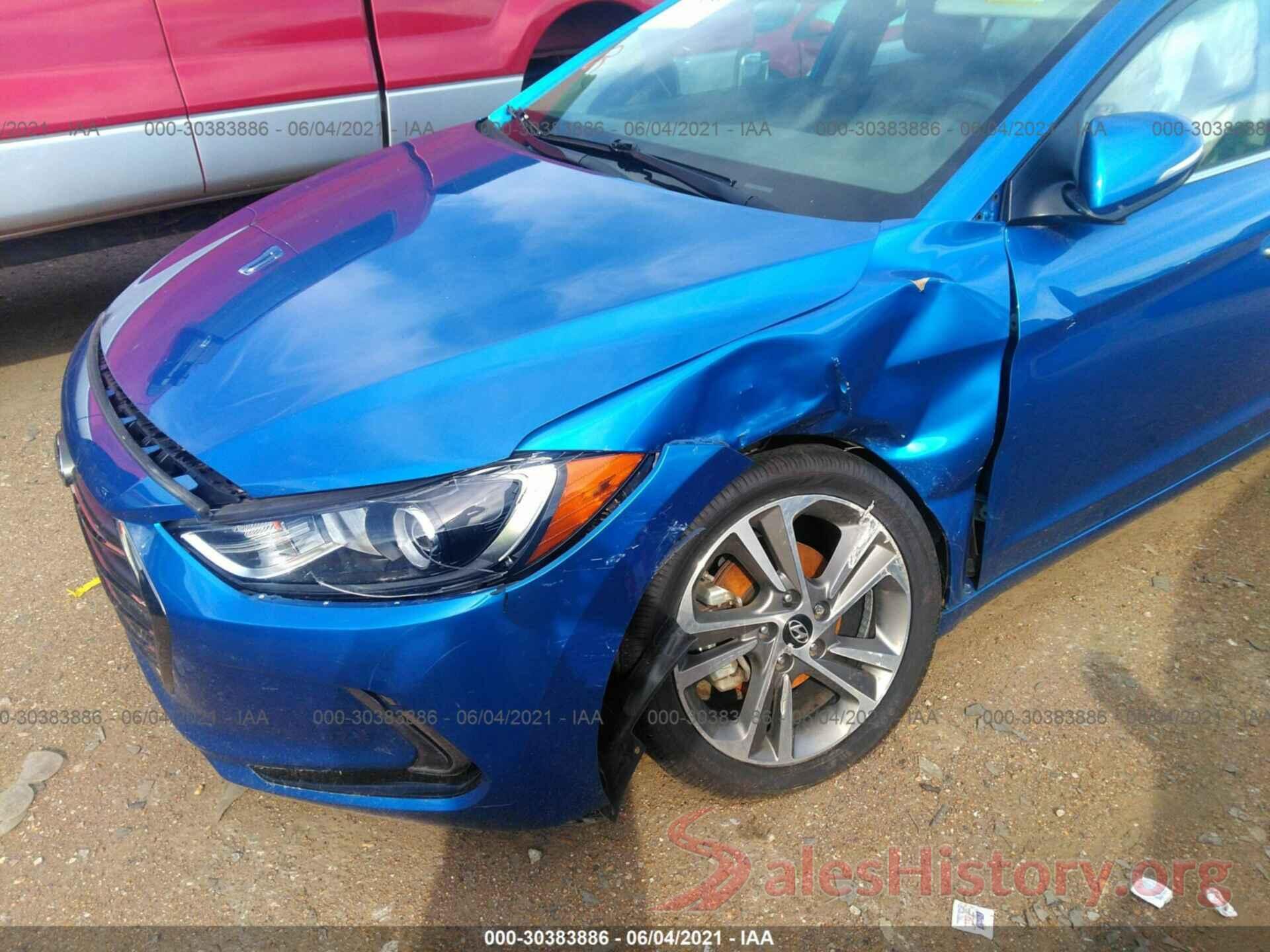 5NPD84LF6HH044844 2017 HYUNDAI ELANTRA