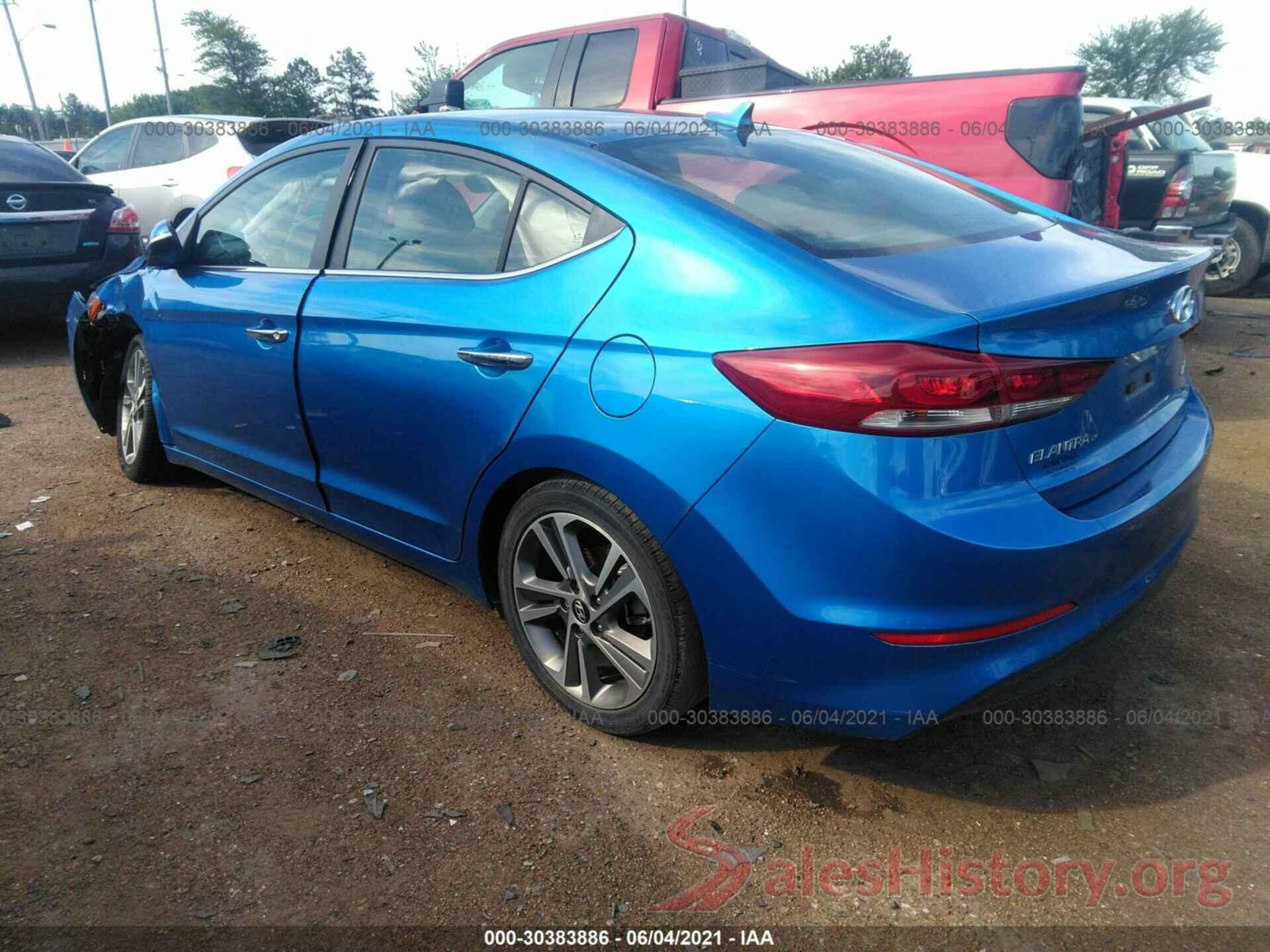 5NPD84LF6HH044844 2017 HYUNDAI ELANTRA