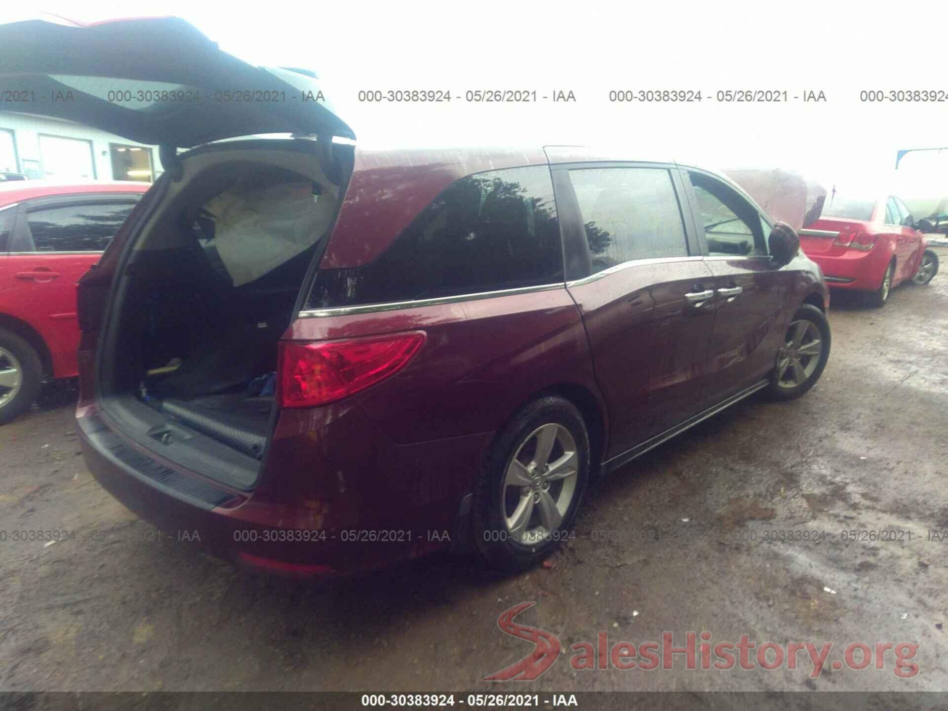 5FNRL6H54JB104219 2018 HONDA ODYSSEY