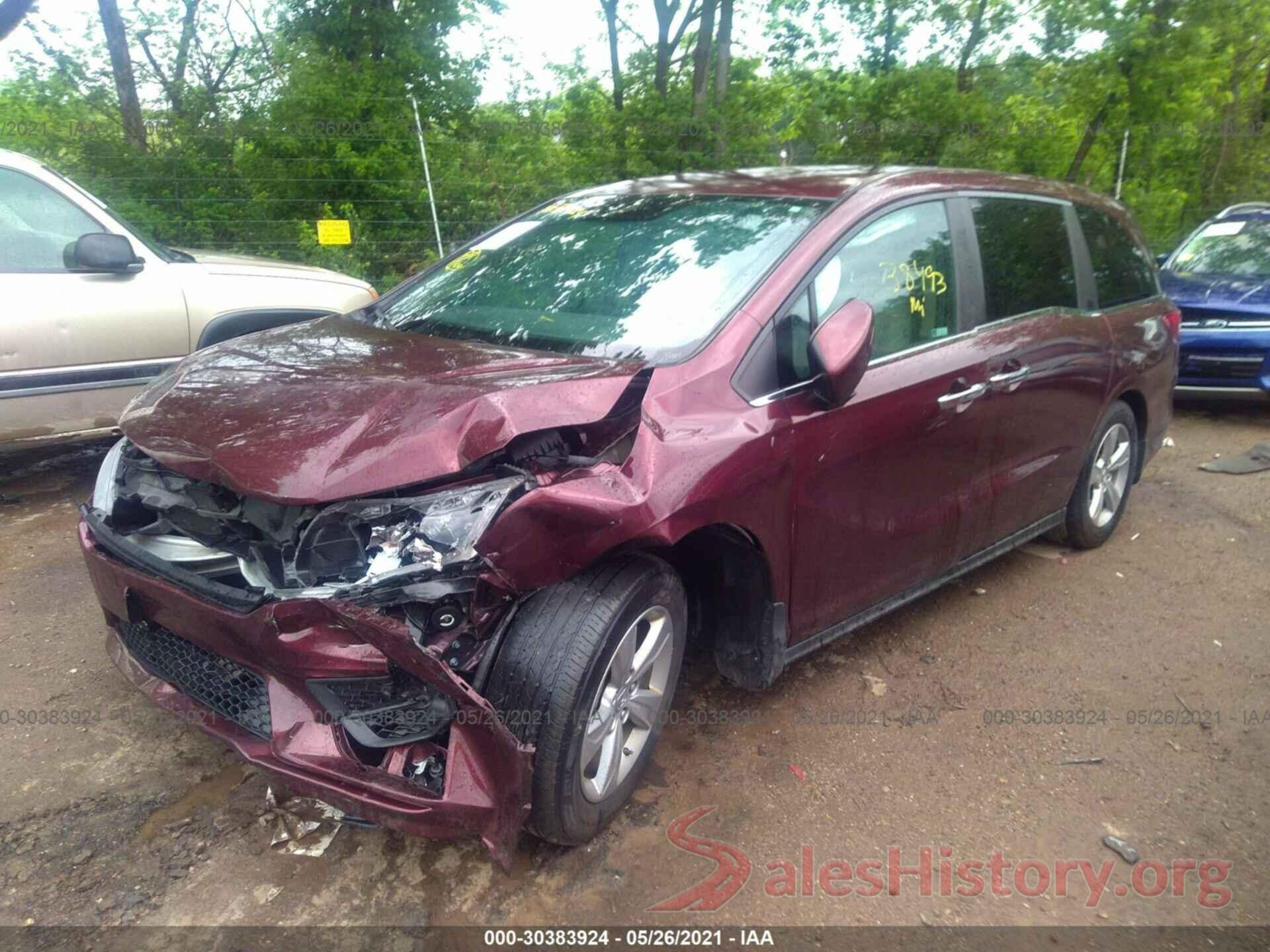 5FNRL6H54JB104219 2018 HONDA ODYSSEY