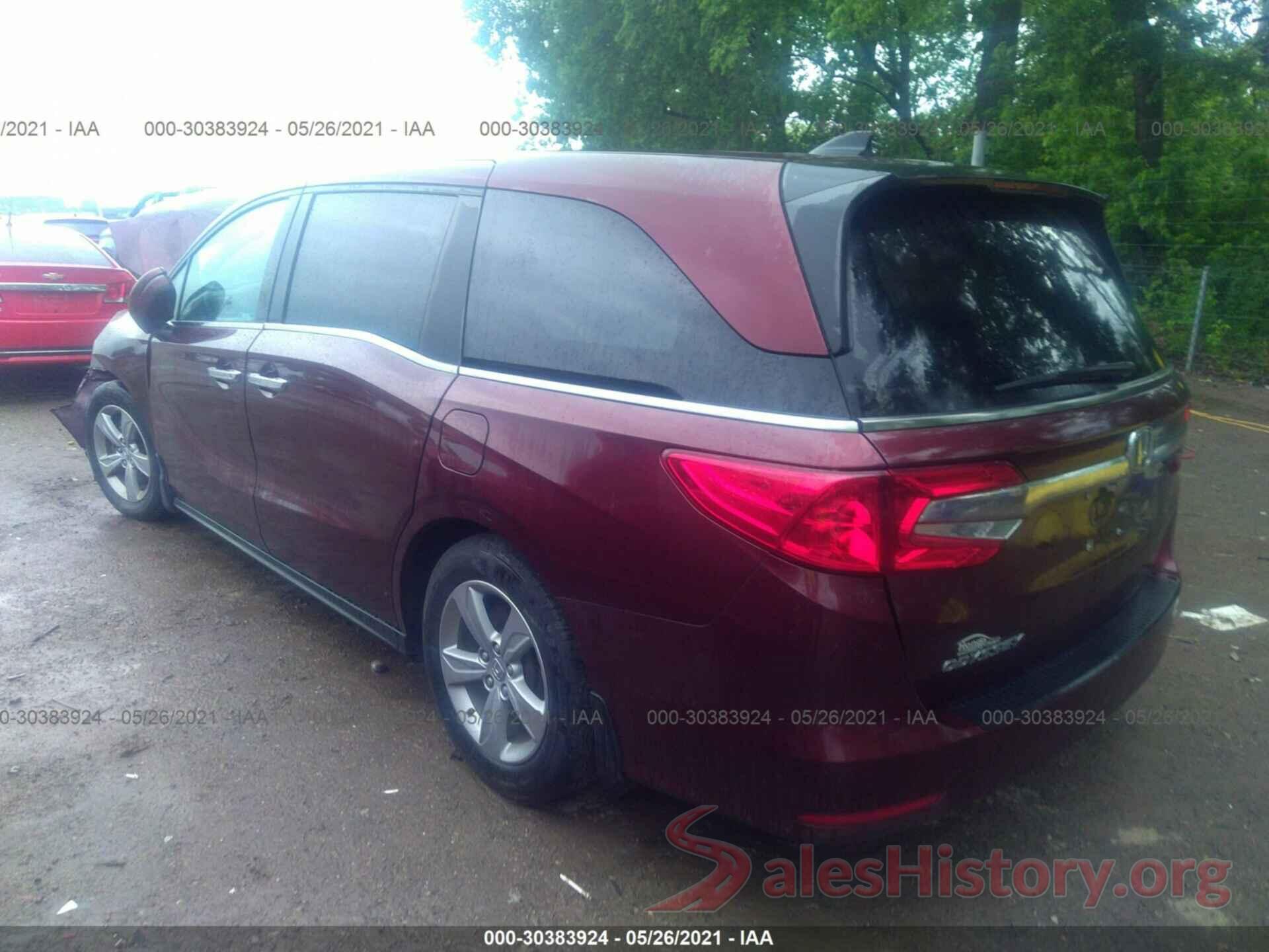 5FNRL6H54JB104219 2018 HONDA ODYSSEY