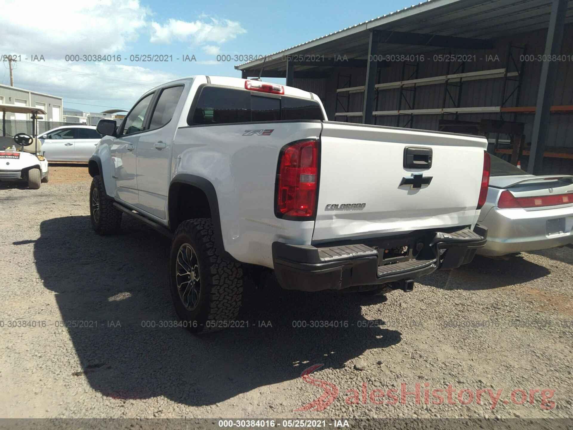 1GCPTEE16K1249596 2019 CHEVROLET COLORADO