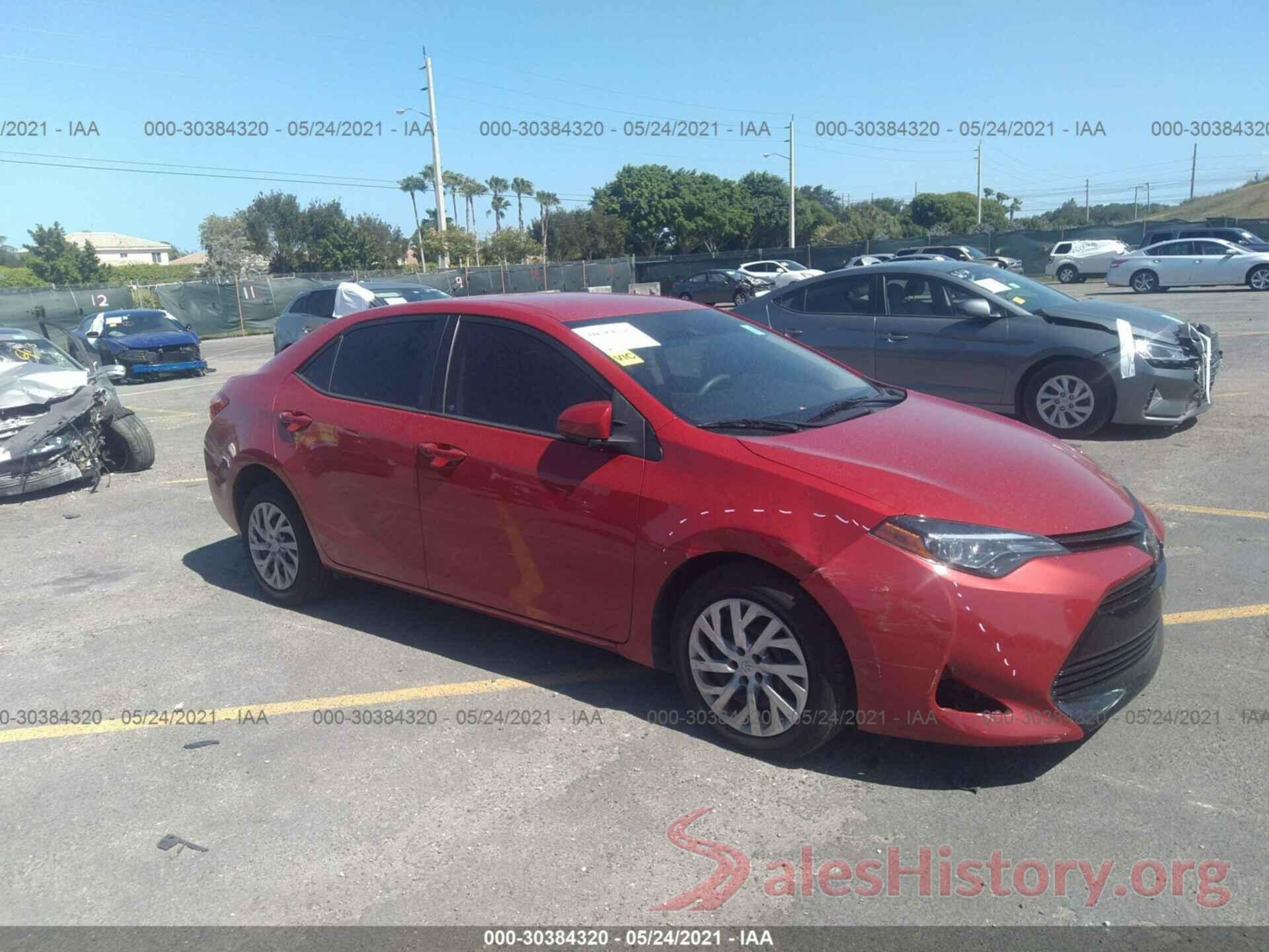 2T1BURHEXHC954564 2017 TOYOTA COROLLA