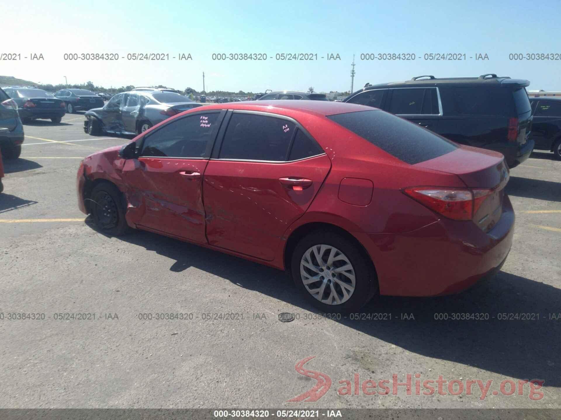 2T1BURHEXHC954564 2017 TOYOTA COROLLA