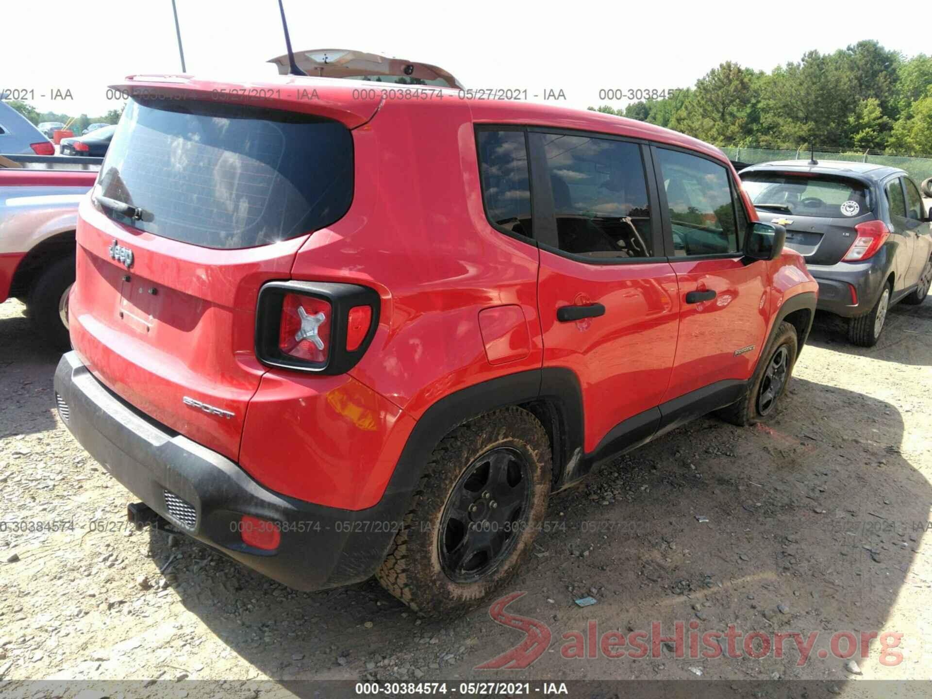 ZACCJAAW5GPC42340 2016 JEEP RENEGADE