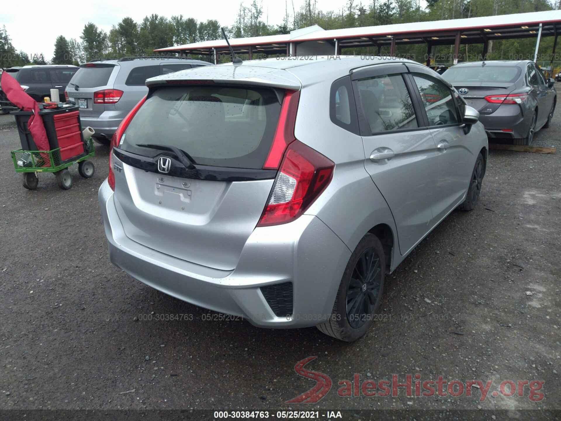 JHMGK5H51GX010803 2016 HONDA FIT