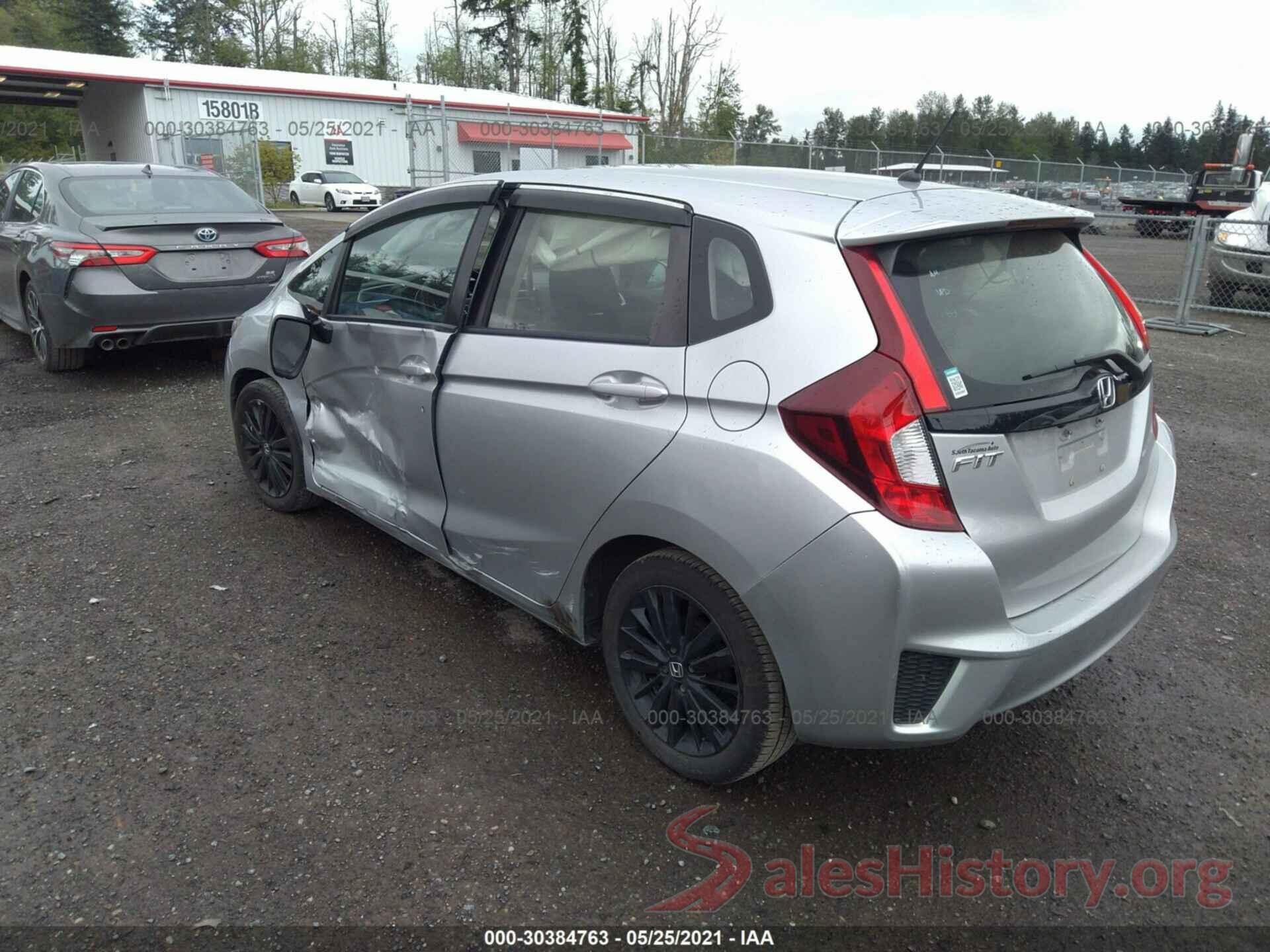 JHMGK5H51GX010803 2016 HONDA FIT