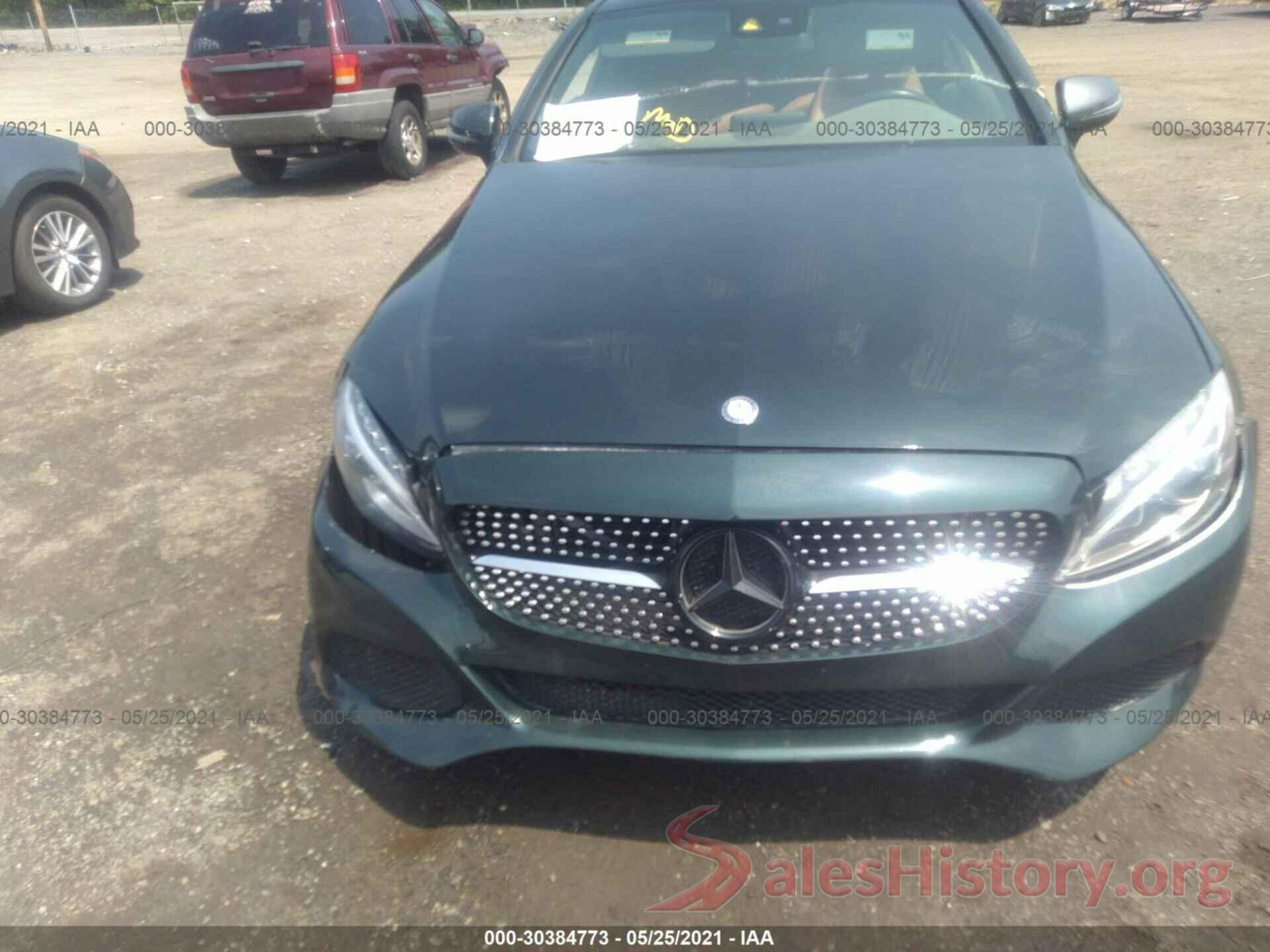 WDDWJ4JB2HF375336 2017 MERCEDES-BENZ C-CLASS