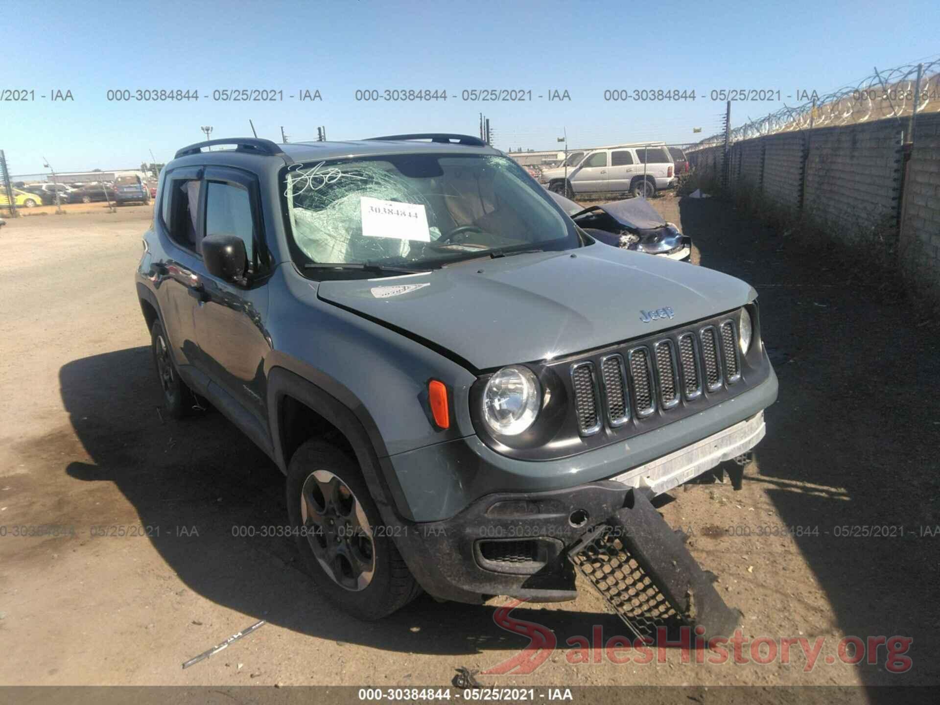 ZACCJBAB6HPG12358 2017 JEEP RENEGADE