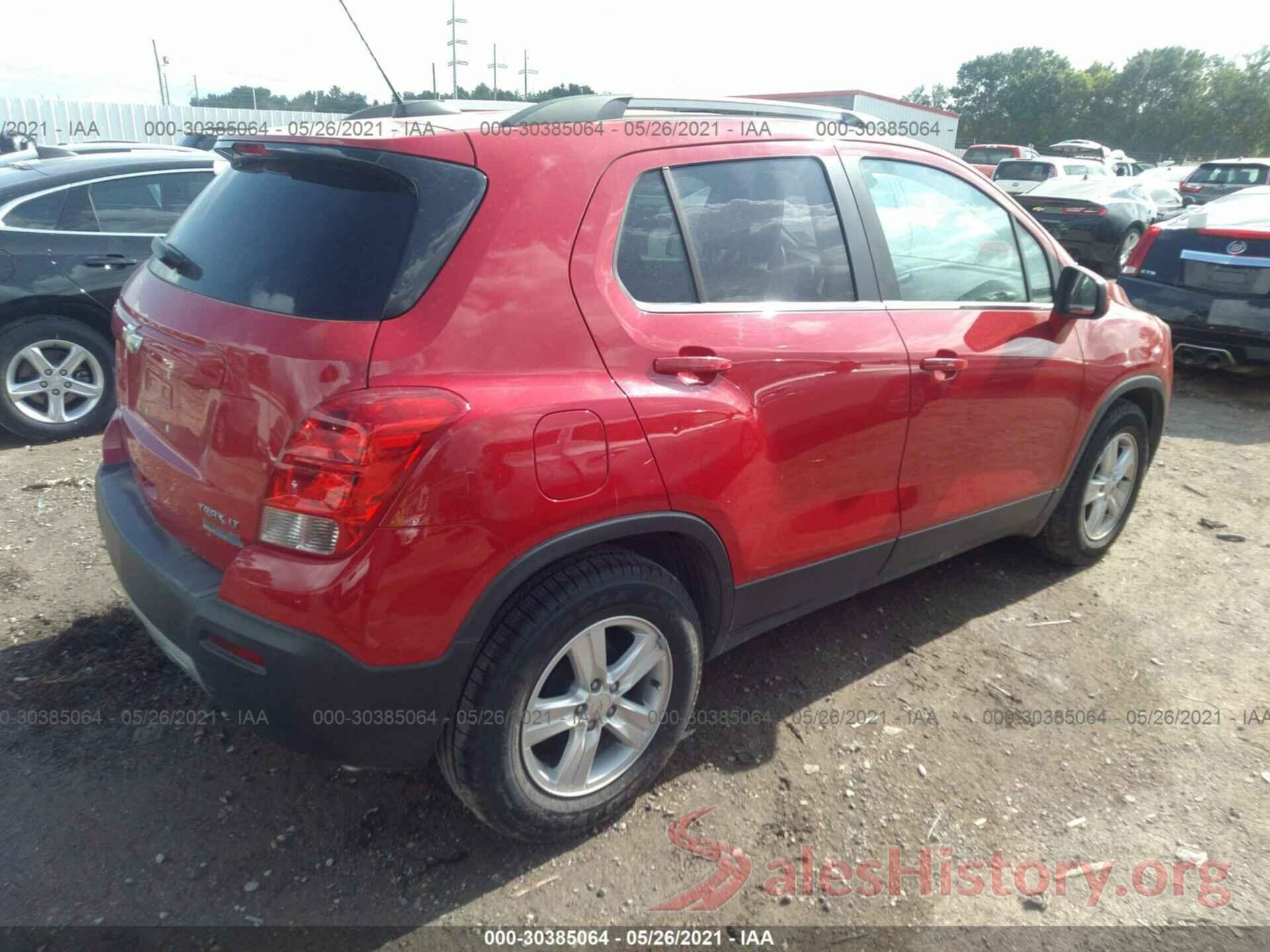 KL7CJLSB4GB670141 2016 CHEVROLET TRAX