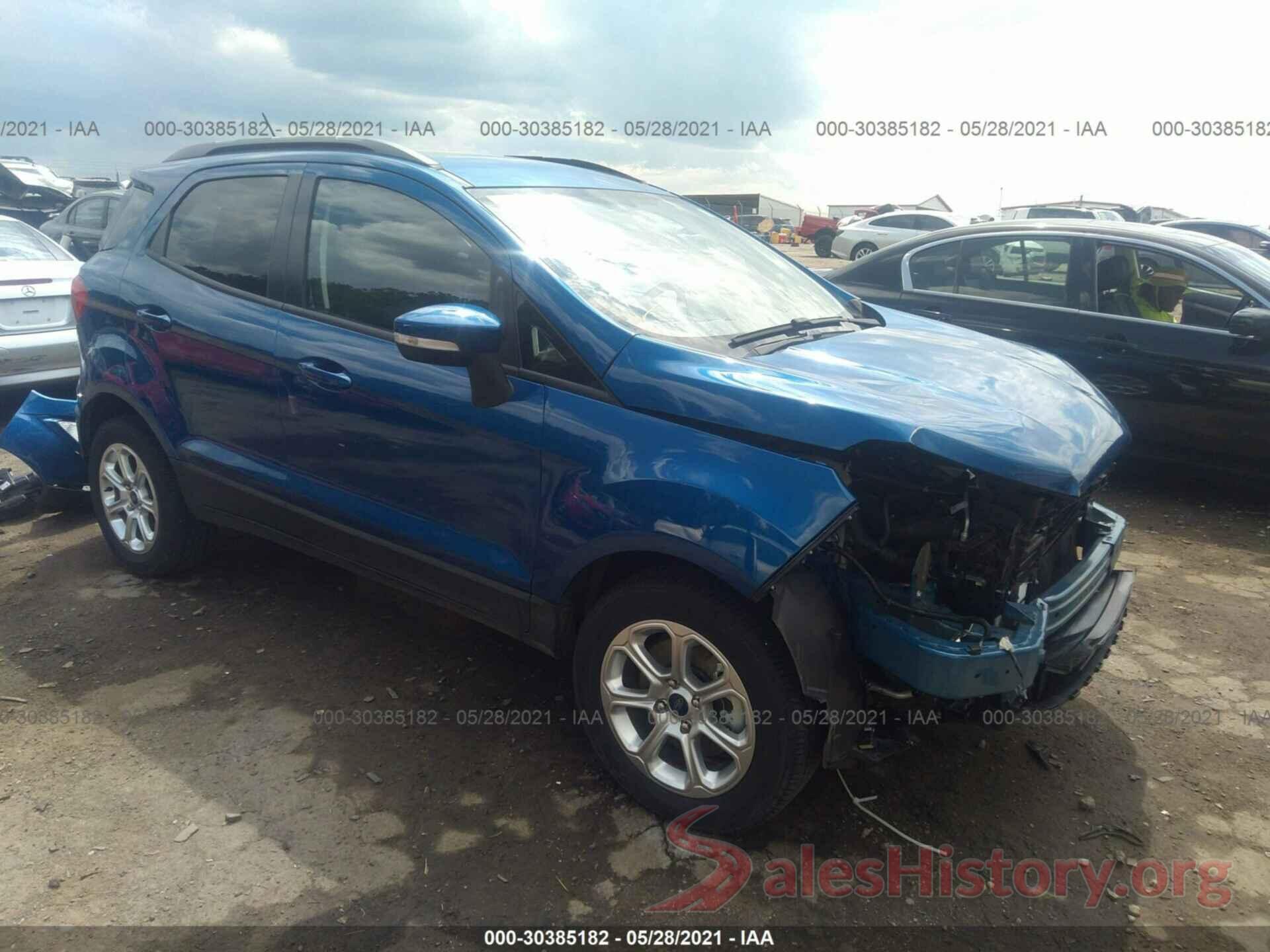 MAJ3S2GE6LC342355 2020 FORD ECOSPORT