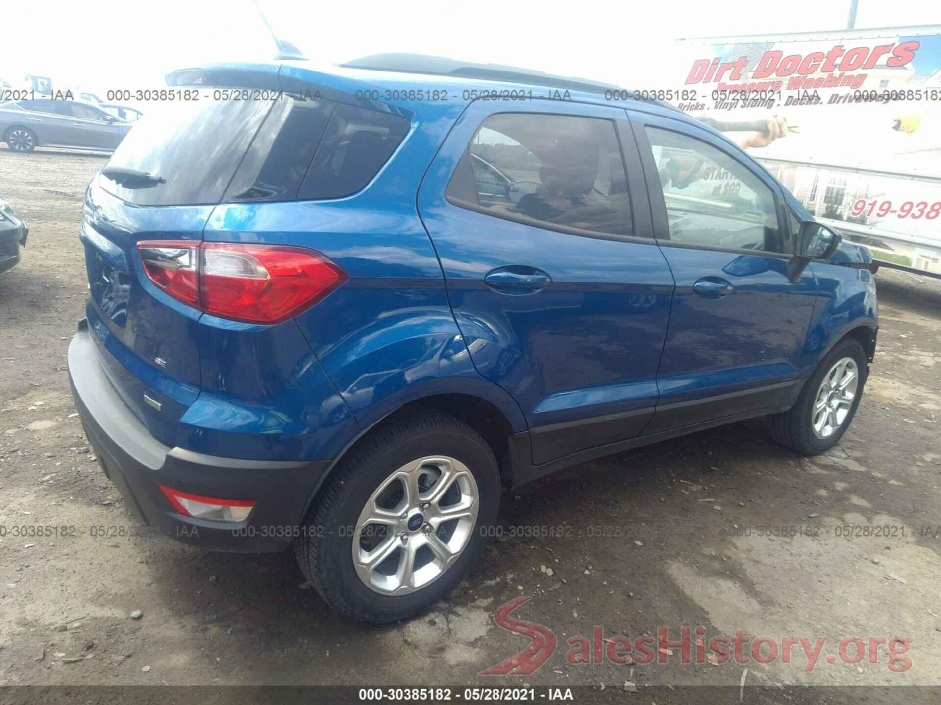 MAJ3S2GE6LC342355 2020 FORD ECOSPORT