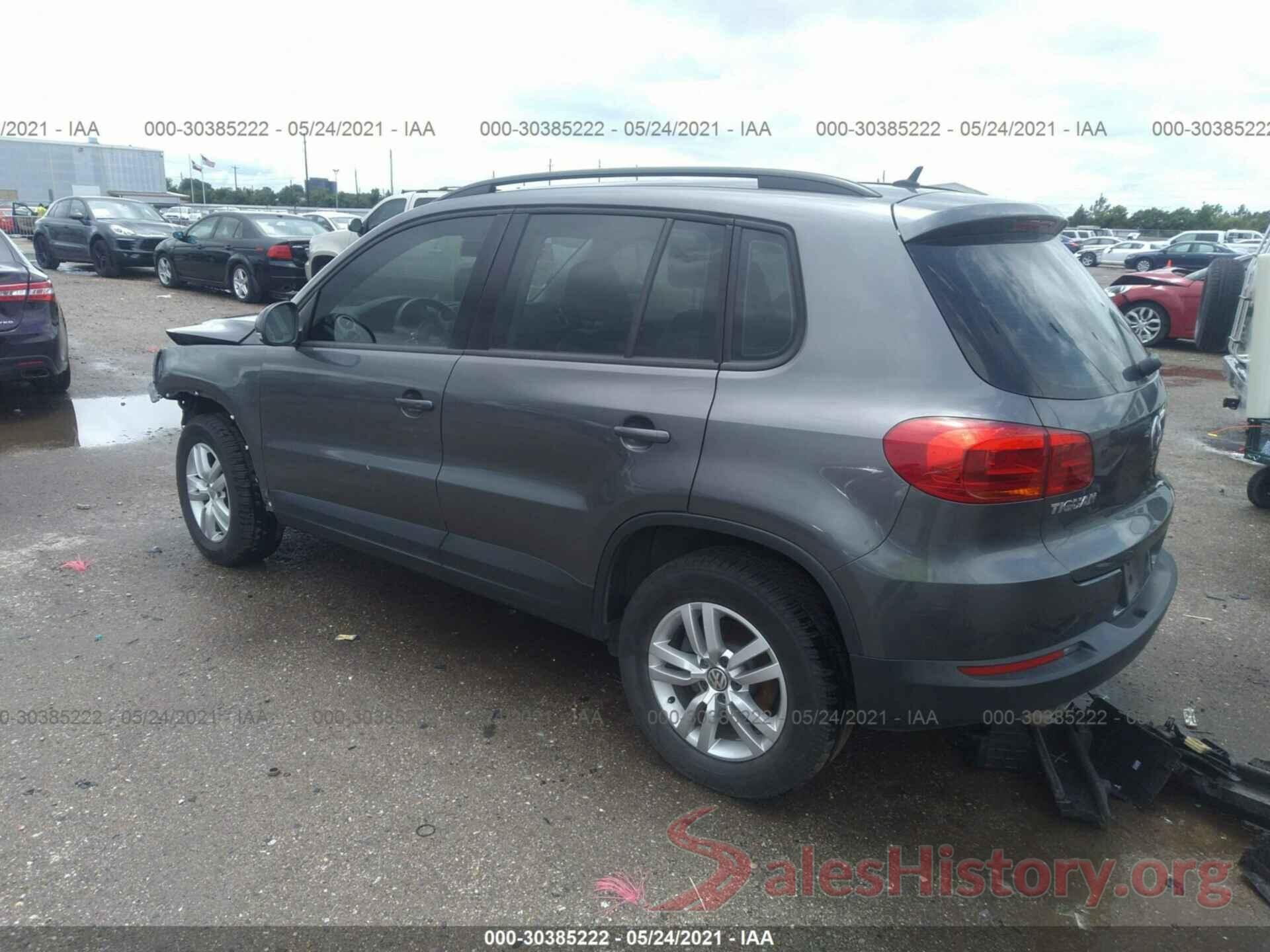 WVGAV7AX7GW581915 2016 VOLKSWAGEN TIGUAN