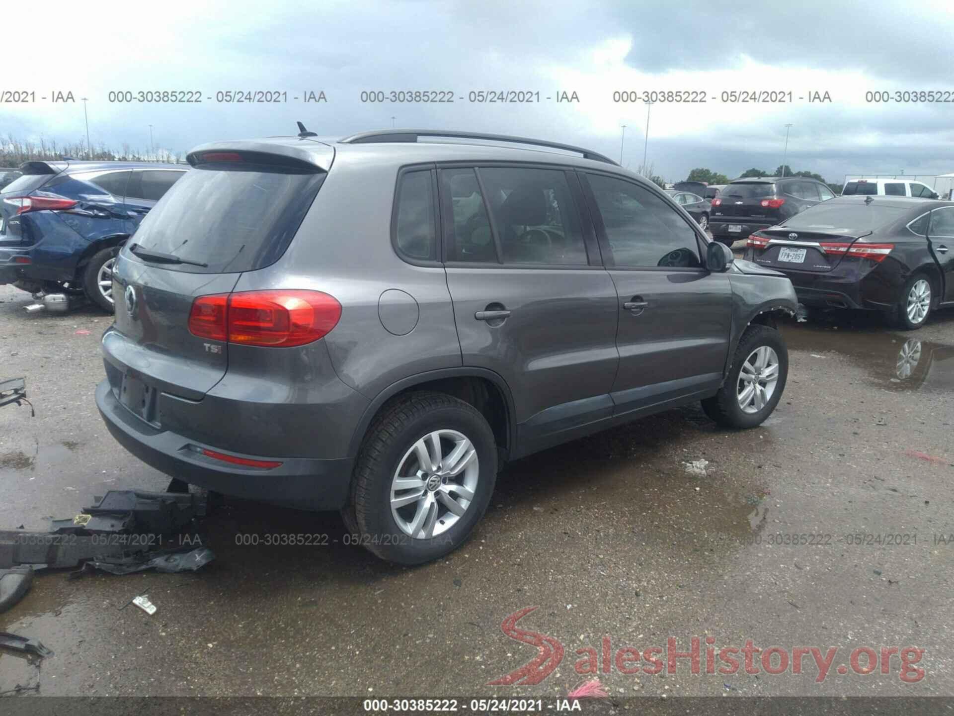 WVGAV7AX7GW581915 2016 VOLKSWAGEN TIGUAN