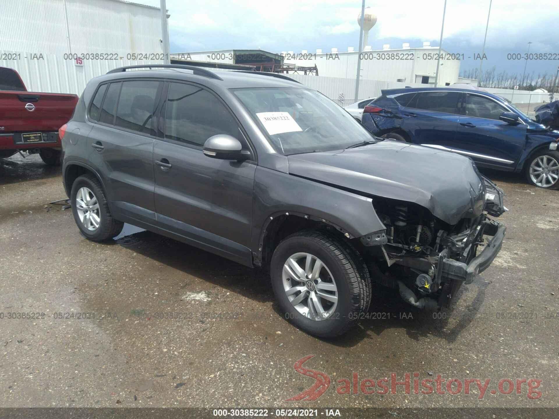 WVGAV7AX7GW581915 2016 VOLKSWAGEN TIGUAN