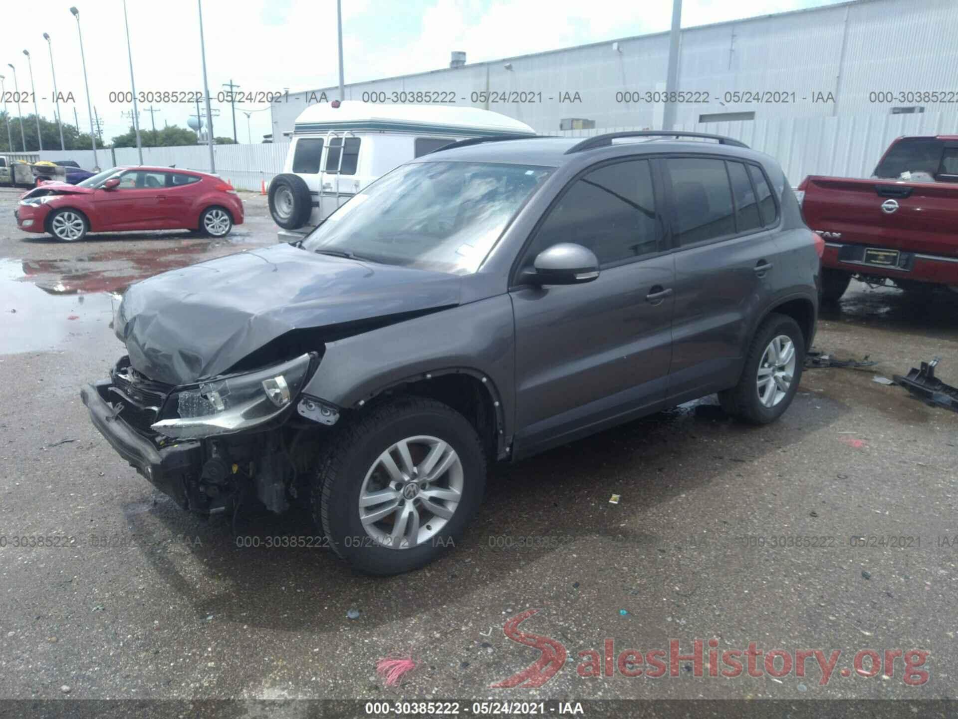 WVGAV7AX7GW581915 2016 VOLKSWAGEN TIGUAN