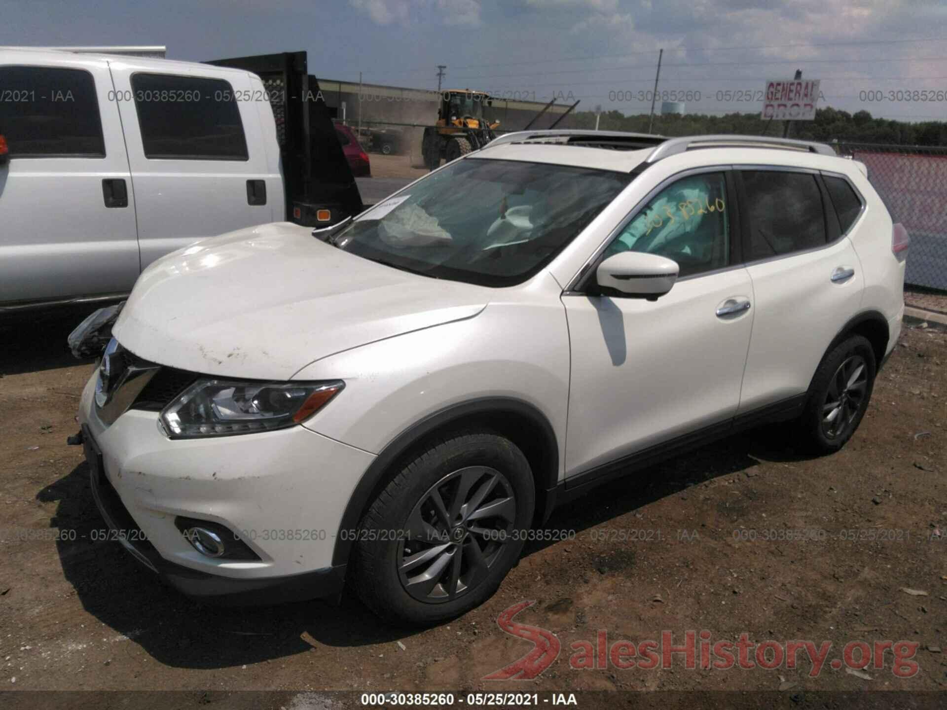 5N1AT2MV6GC861989 2016 NISSAN ROGUE