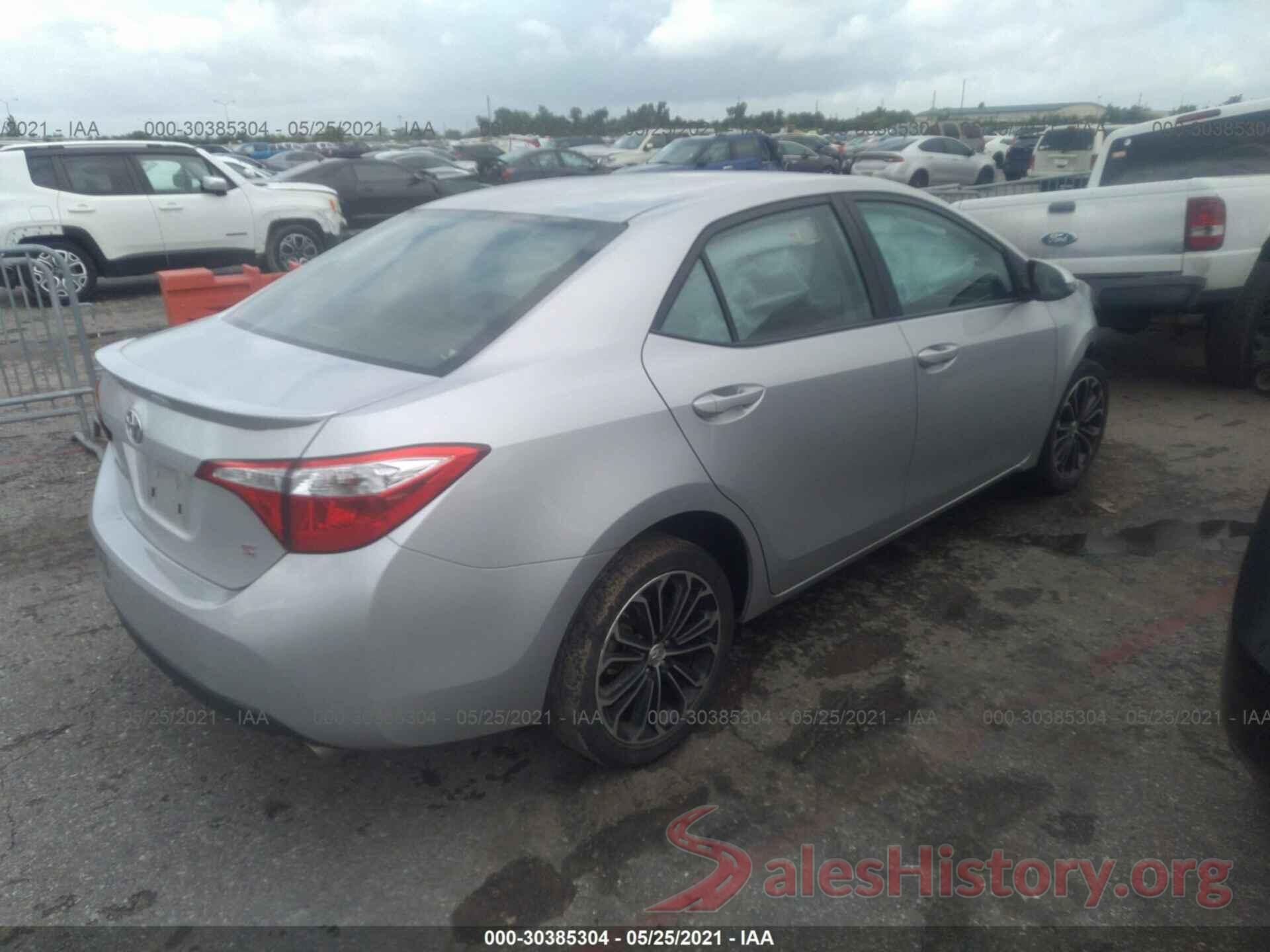 5YFBURHE9GP429090 2016 TOYOTA COROLLA