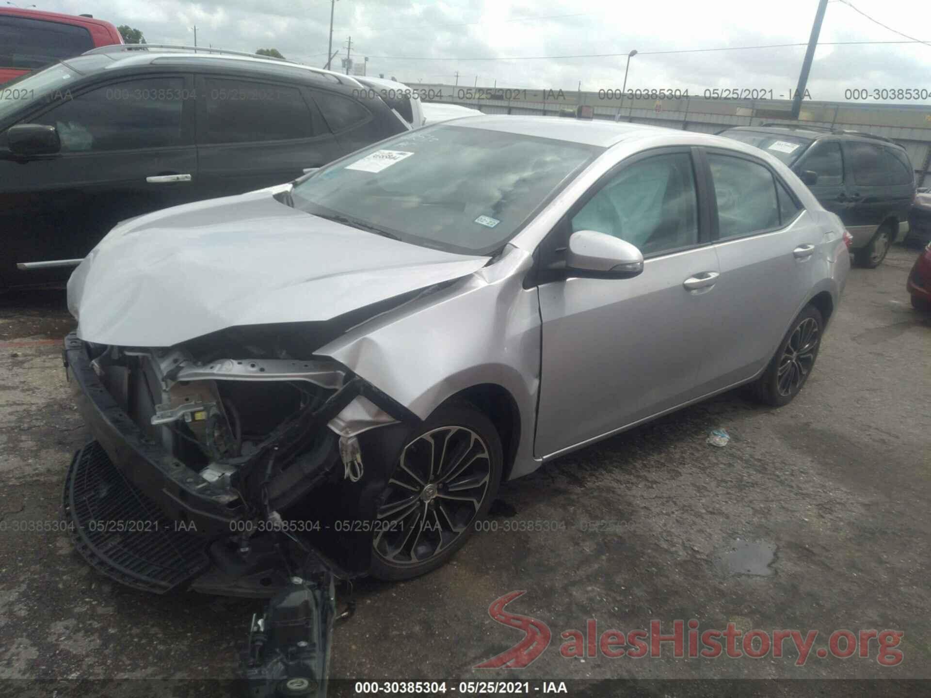 5YFBURHE9GP429090 2016 TOYOTA COROLLA