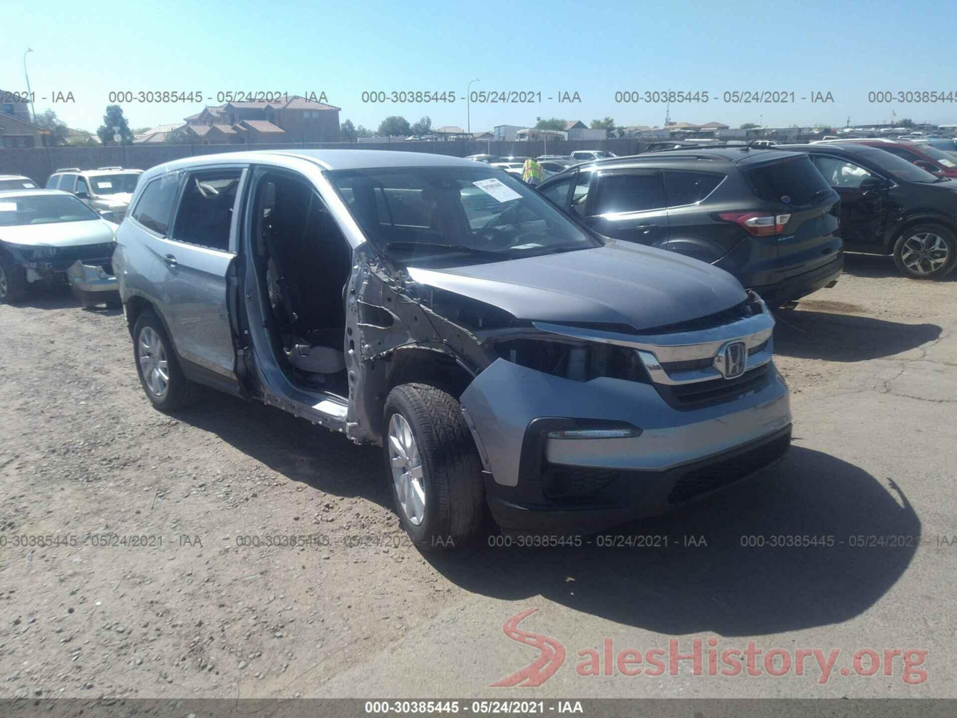 5FNYF5H10KB024752 2019 HONDA PILOT