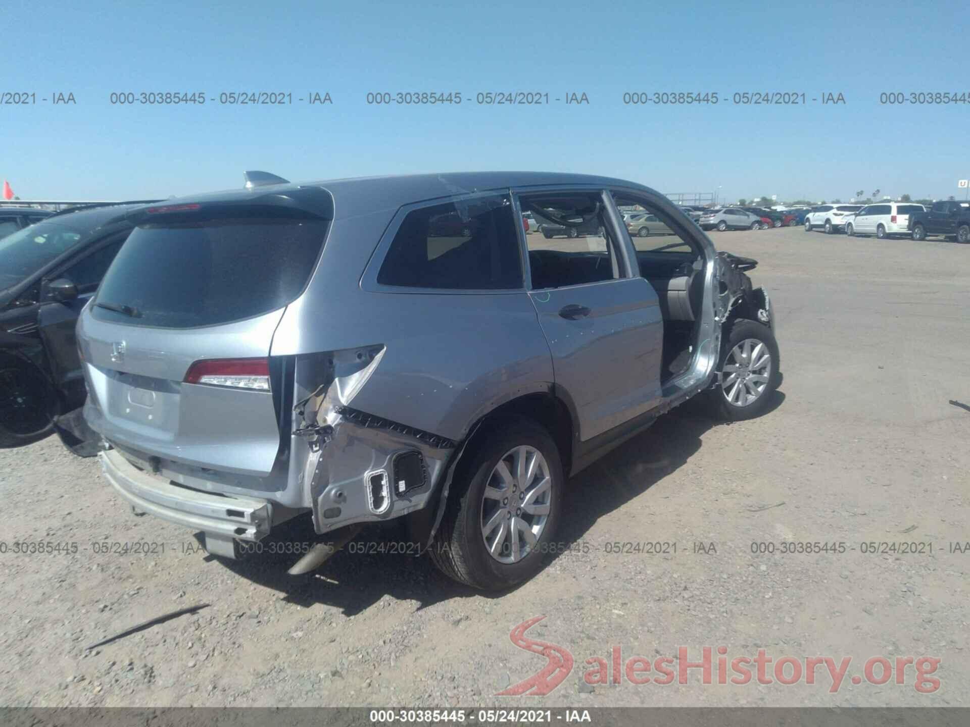 5FNYF5H10KB024752 2019 HONDA PILOT