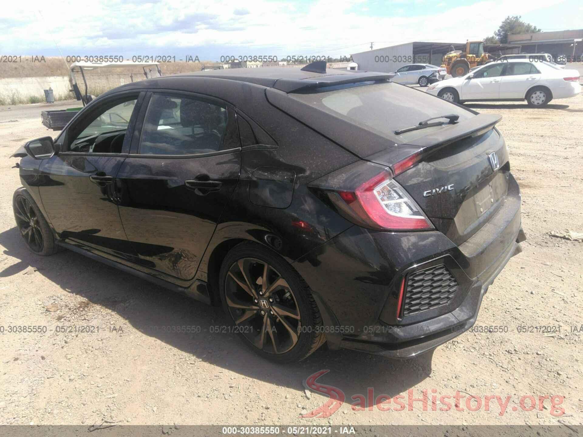 SHHFK7G47KU225928 2019 HONDA CIVIC HATCHBACK