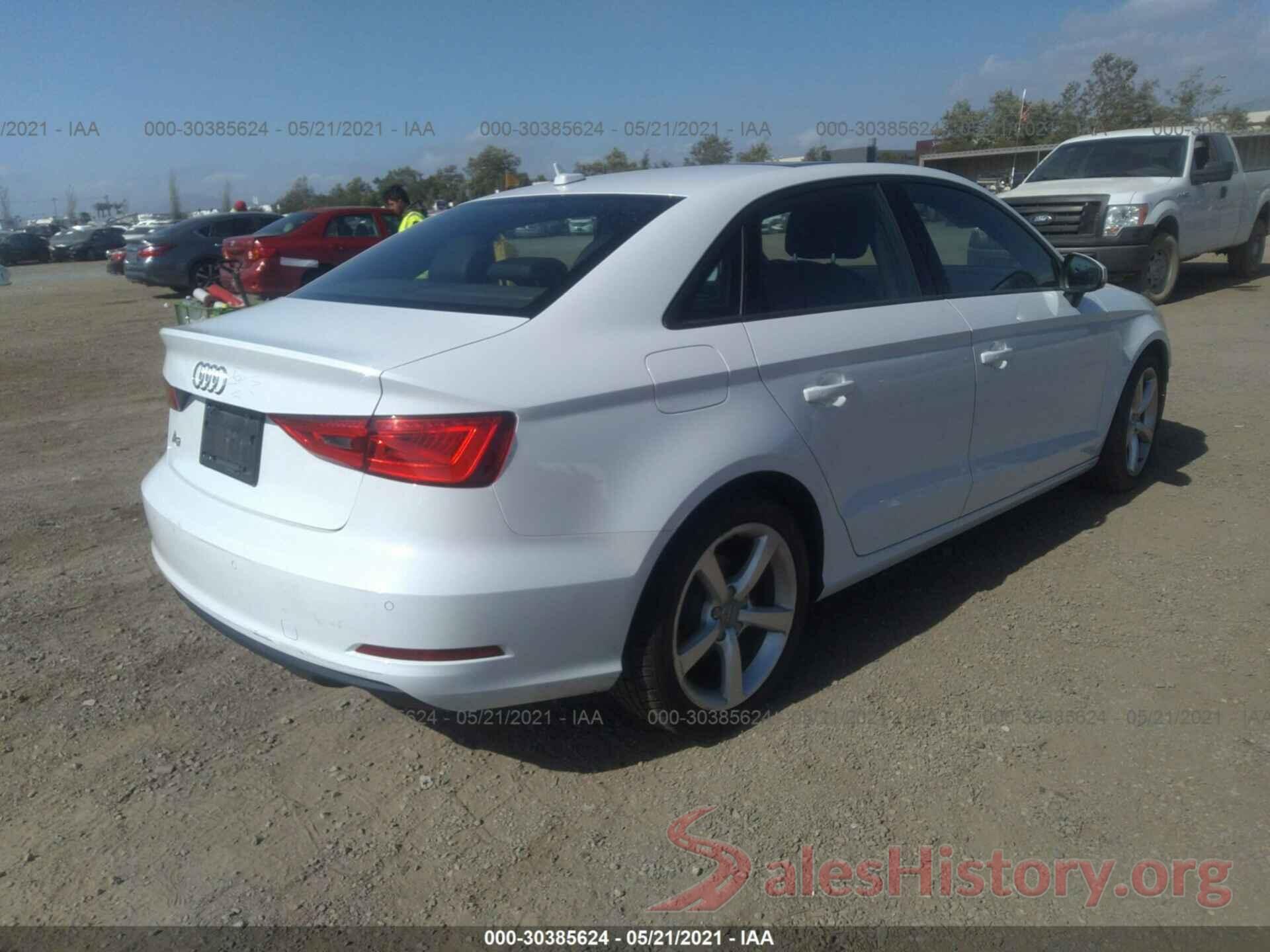 WAUA7GFF8G1013133 2016 AUDI A3