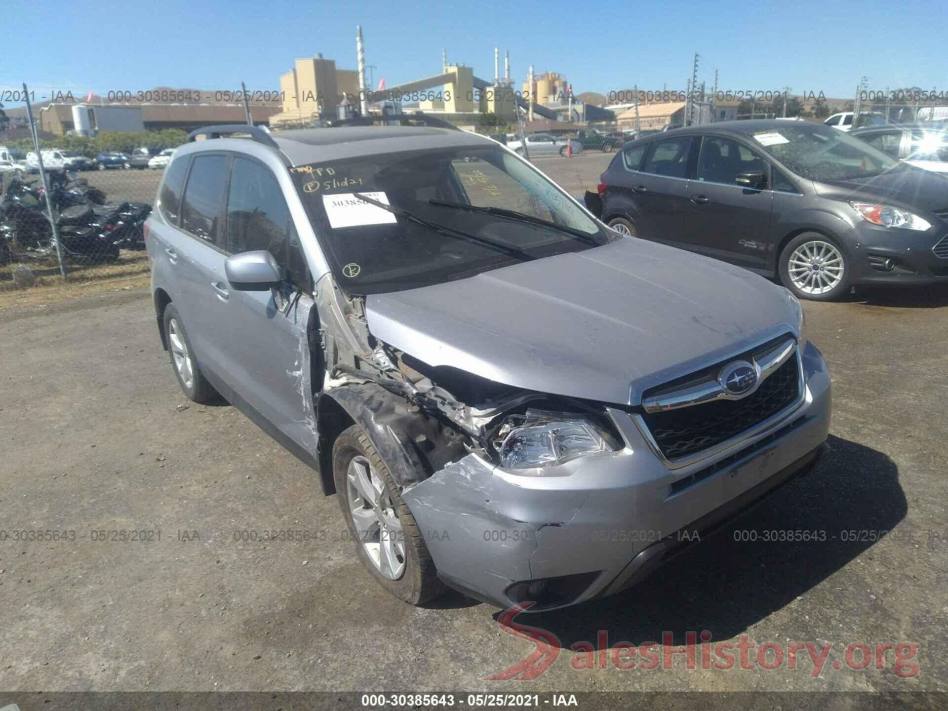 JF2SJAFC1GH539284 2016 SUBARU FORESTER