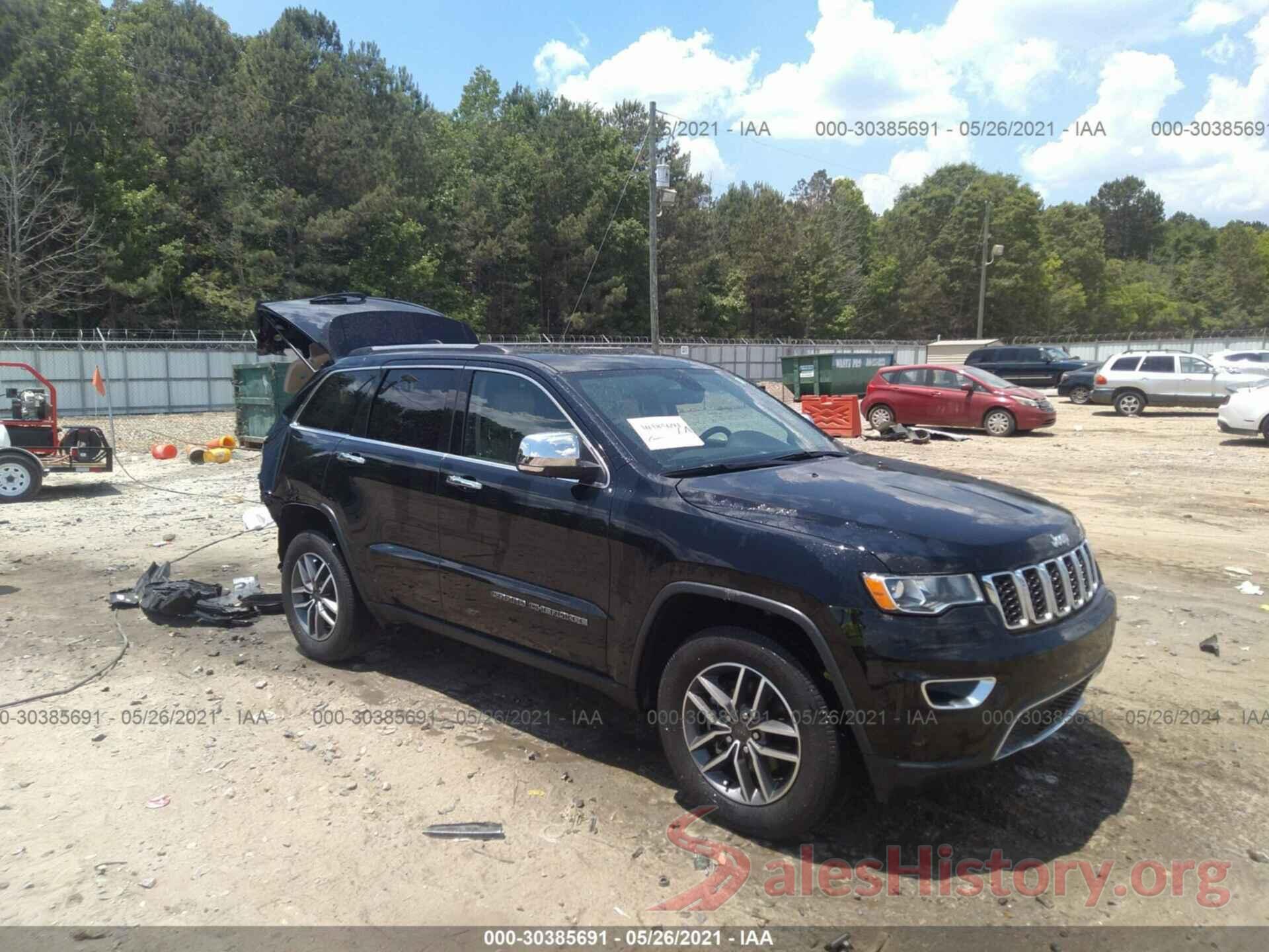 1C4RJFBG6LC385567 2020 JEEP GRAND CHEROKEE