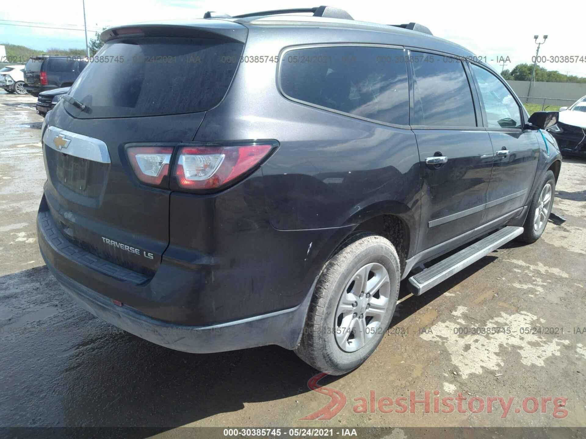 1GNKRFED3GJ207698 2016 CHEVROLET TRAVERSE