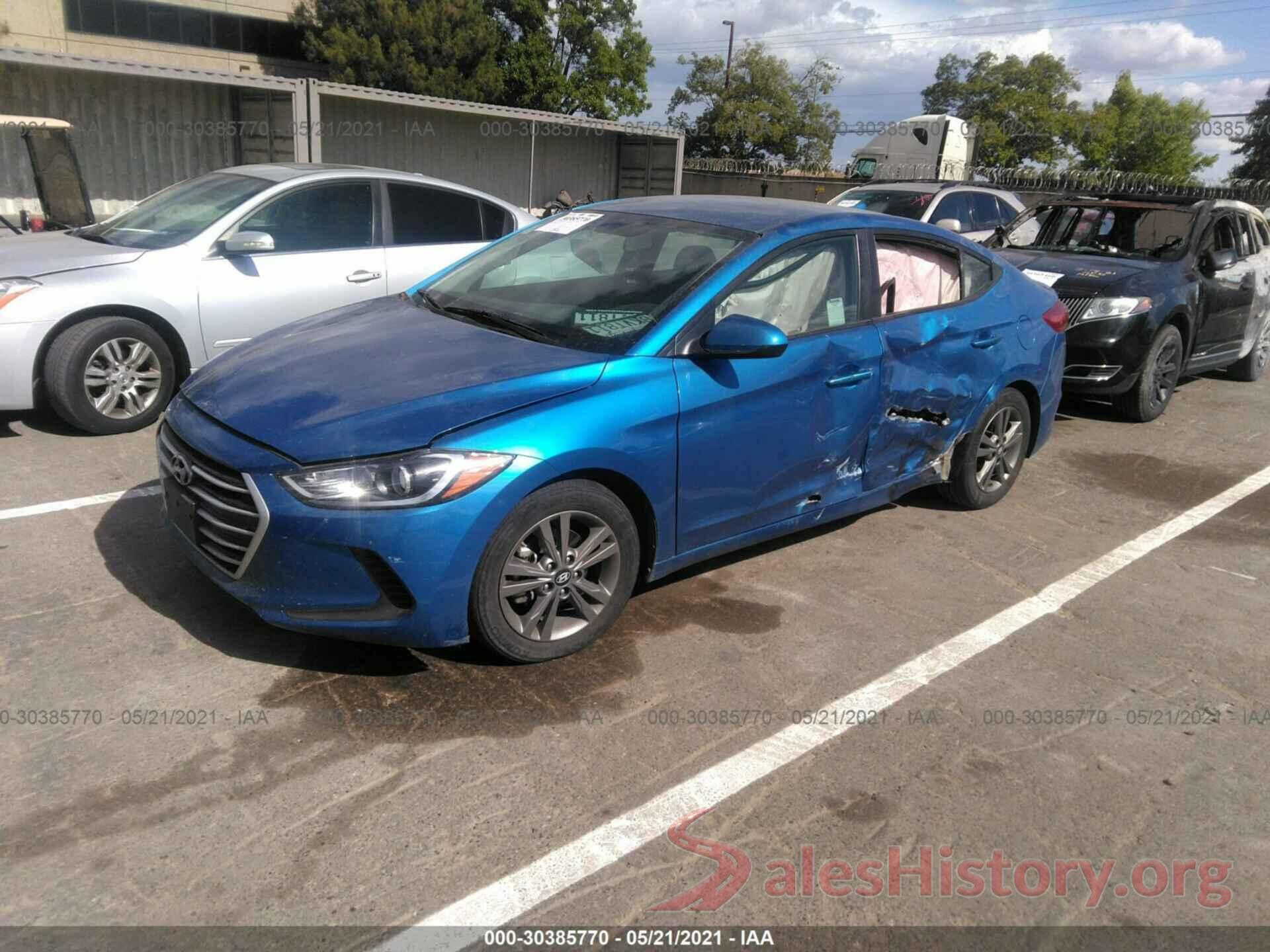 5NPD84LF6JH266273 2018 HYUNDAI ELANTRA