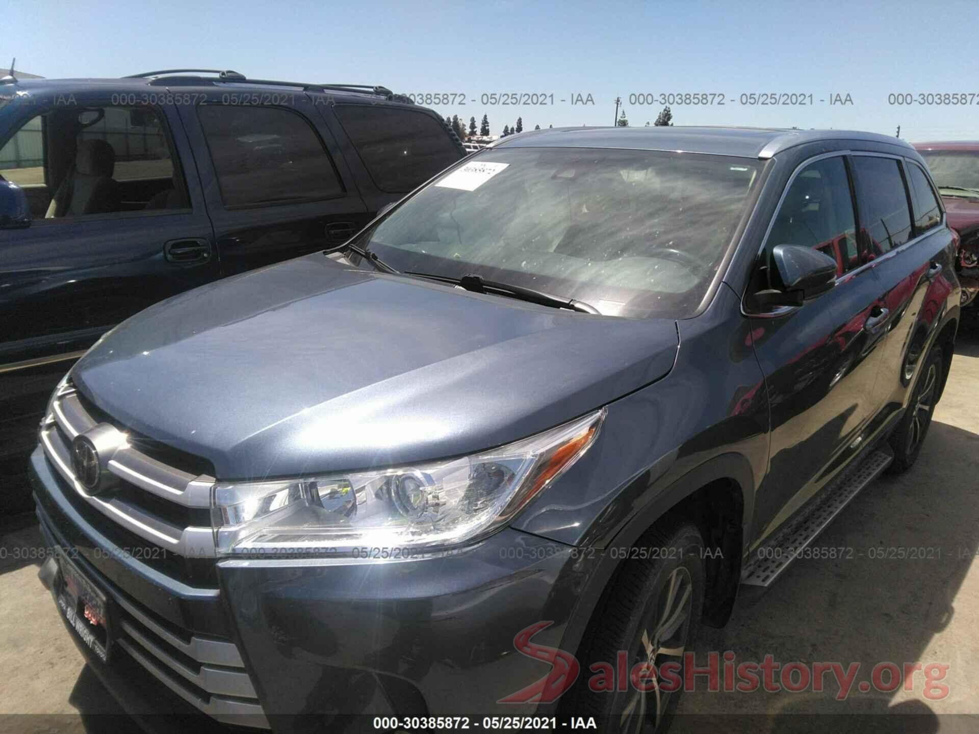 5TDKZRFH8HS520715 2017 TOYOTA HIGHLANDER