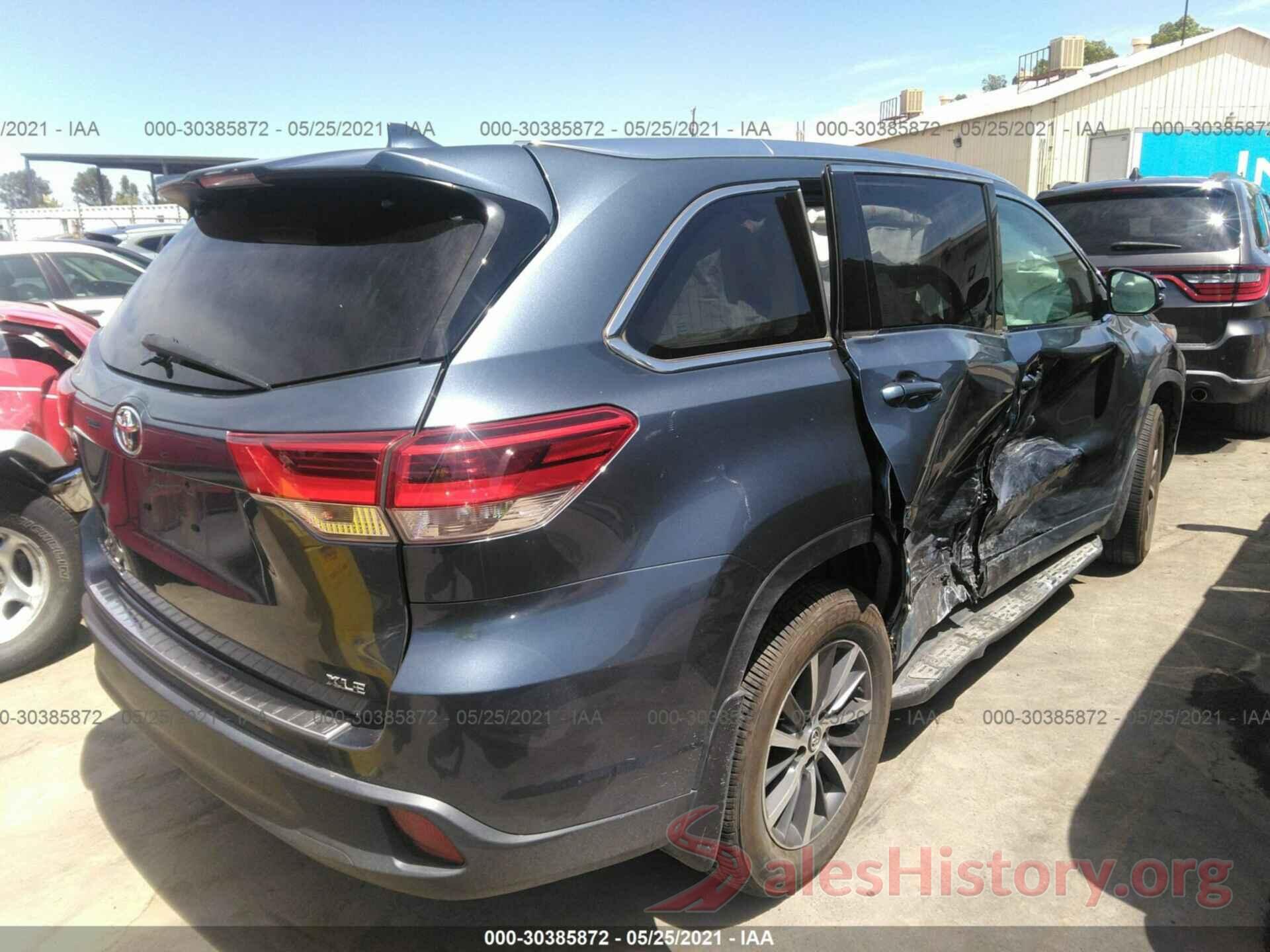 5TDKZRFH8HS520715 2017 TOYOTA HIGHLANDER