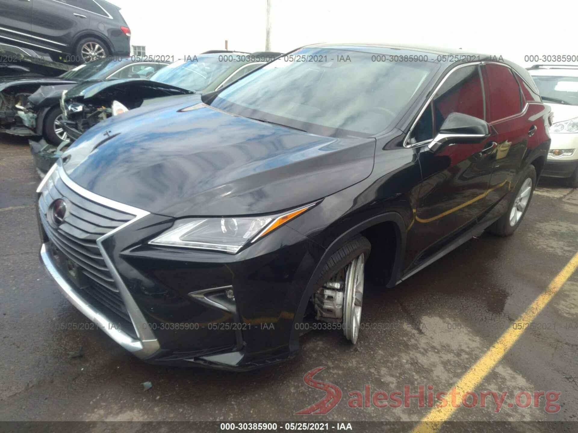 2T2BZMCA0HC091391 2017 LEXUS RX