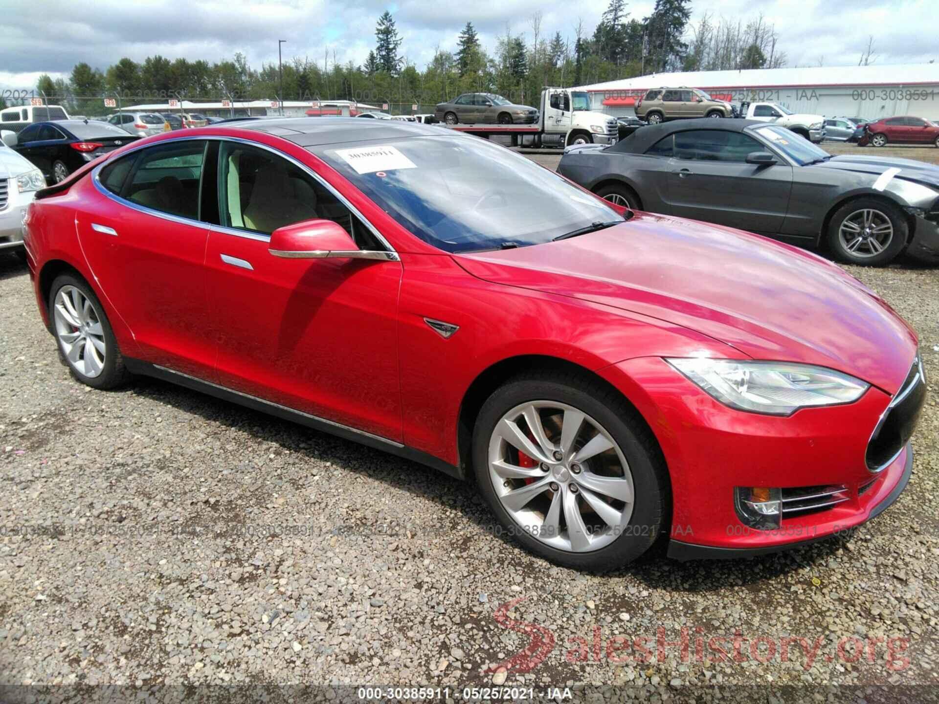 5YJSA1H15EFP56232 2014 TESLA MODEL S