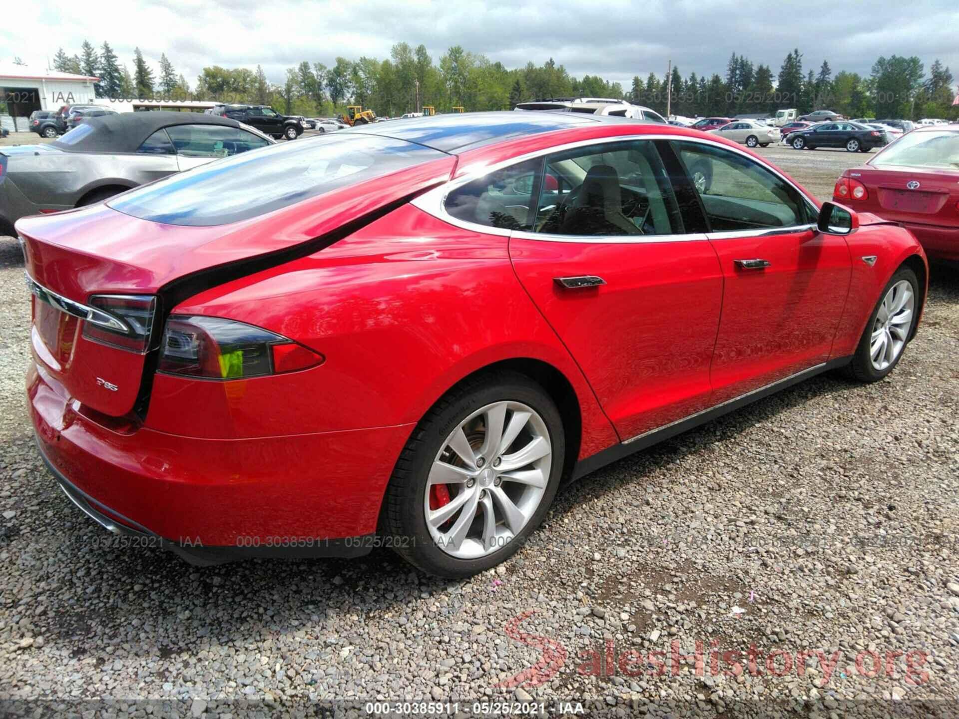 5YJSA1H15EFP56232 2014 TESLA MODEL S