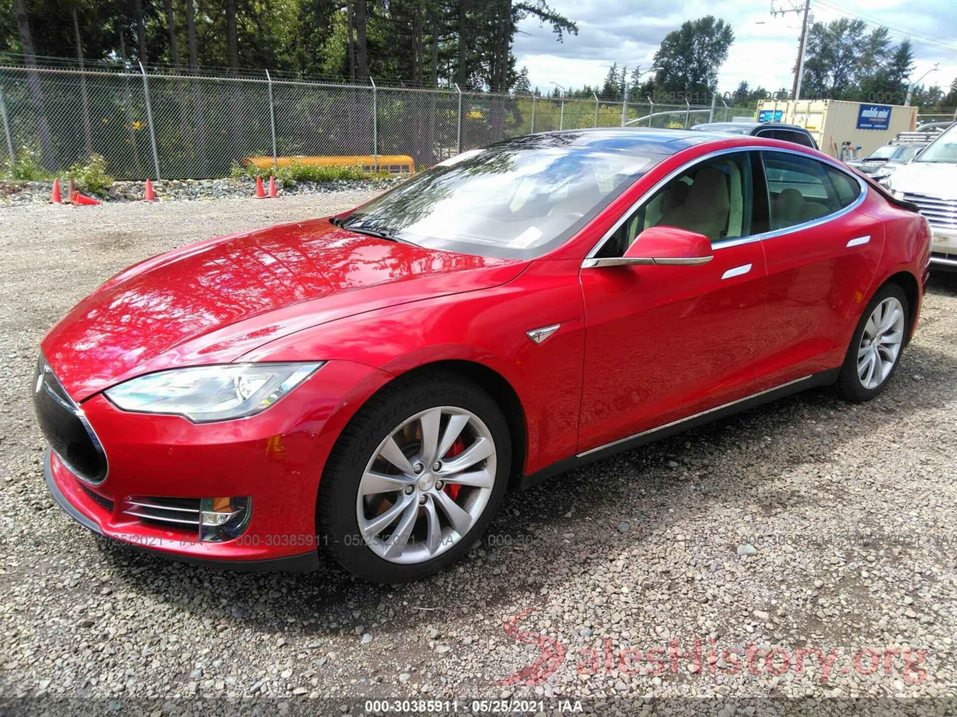 5YJSA1H15EFP56232 2014 TESLA MODEL S