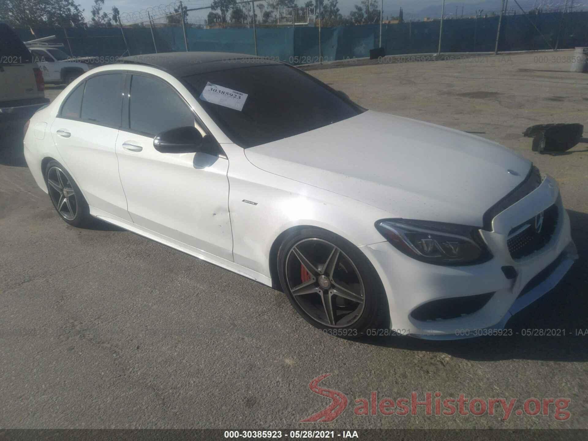 55SWF6EBXGU110621 2016 MERCEDES-BENZ C-CLASS