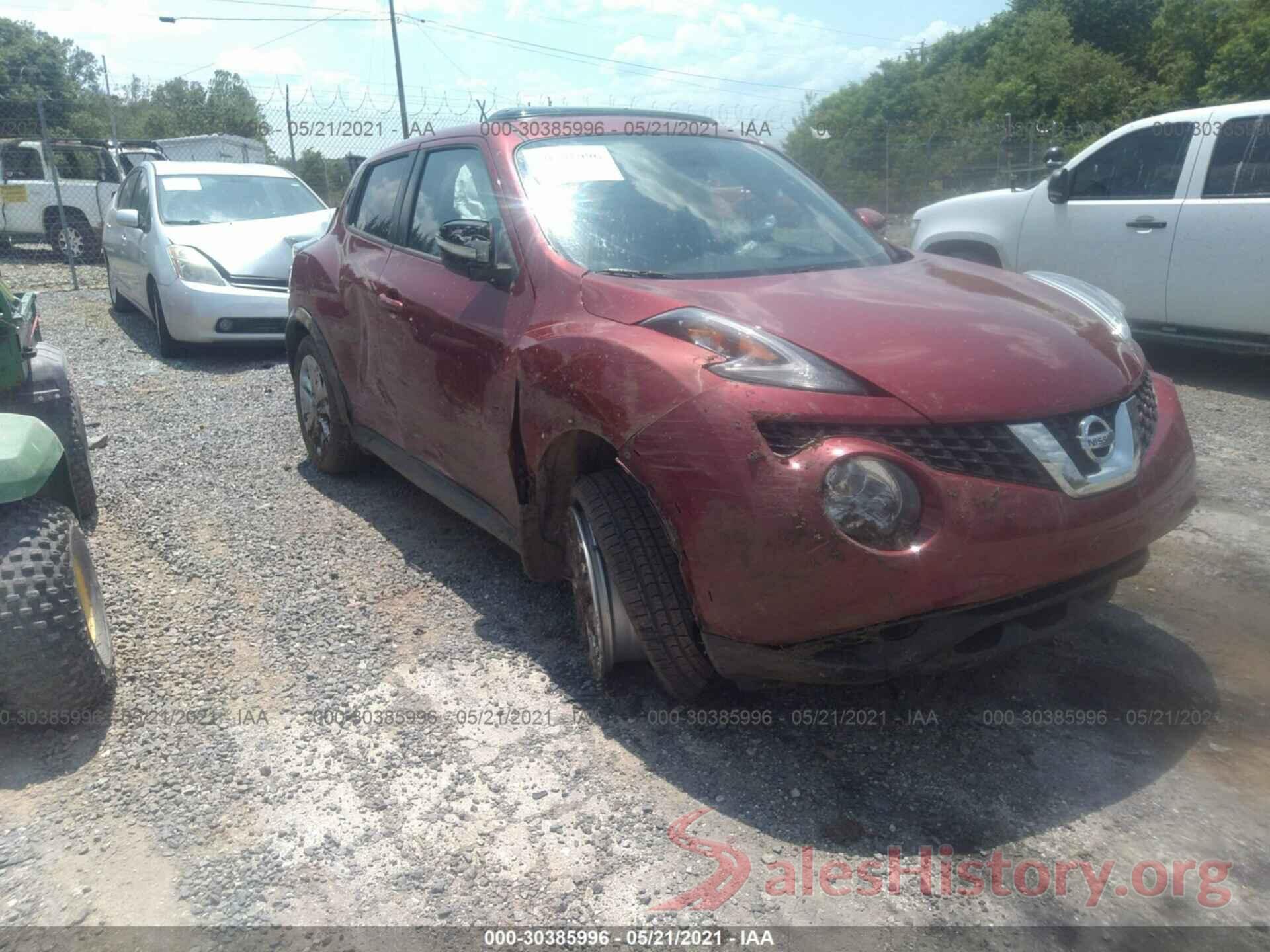 JN8AF5MR2GT608432 2016 NISSAN JUKE