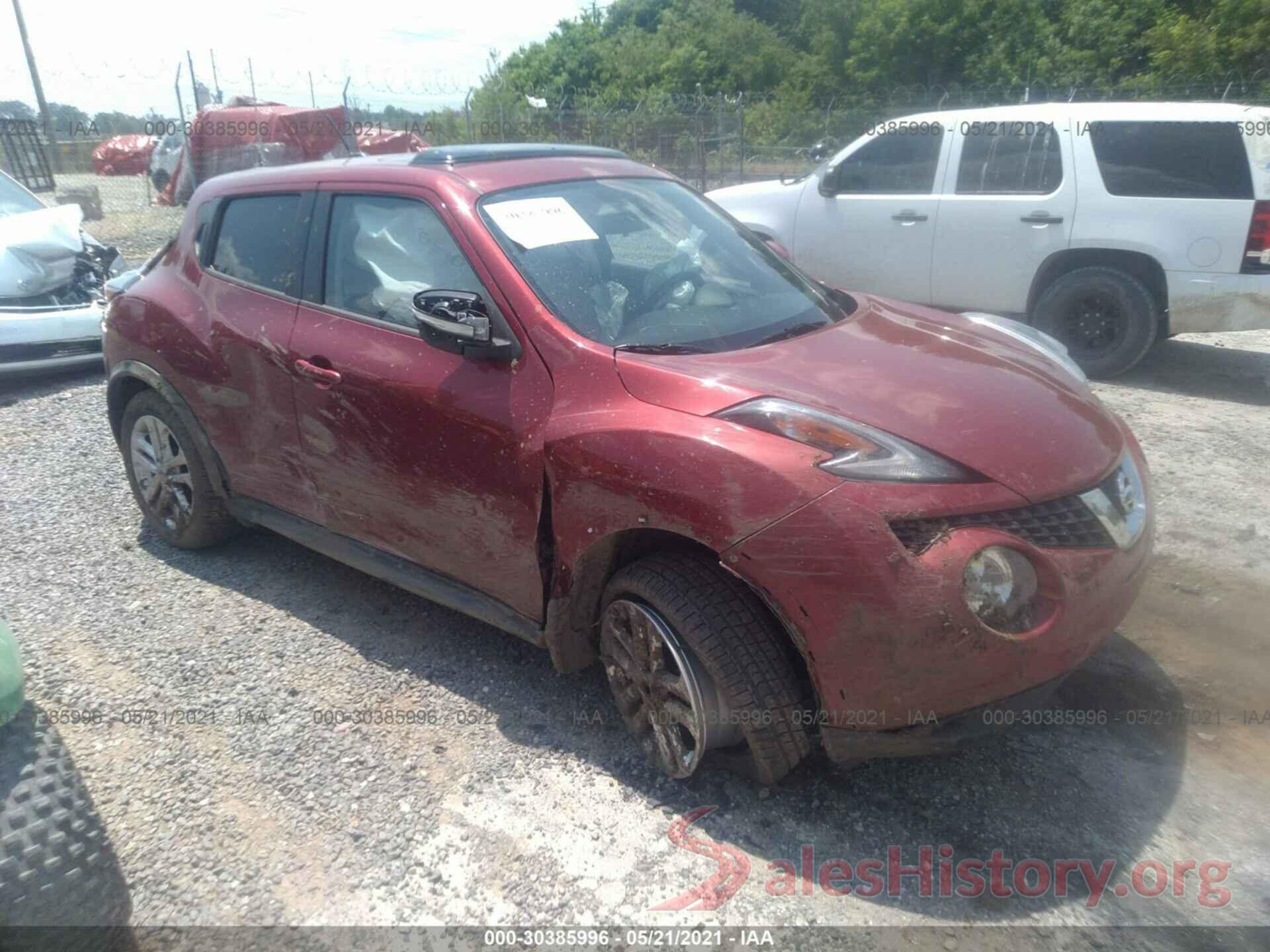 JN8AF5MR2GT608432 2016 NISSAN JUKE