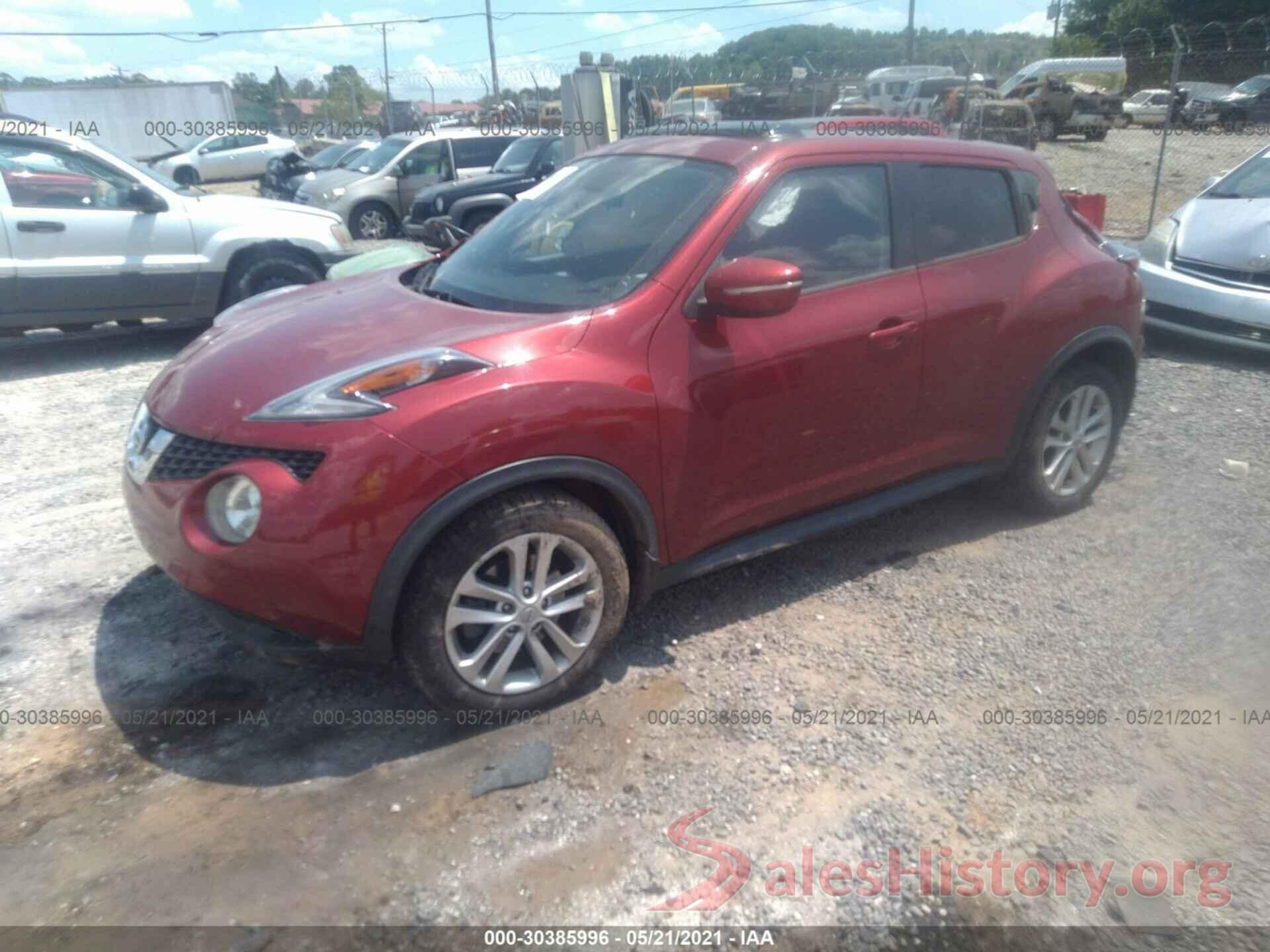 JN8AF5MR2GT608432 2016 NISSAN JUKE