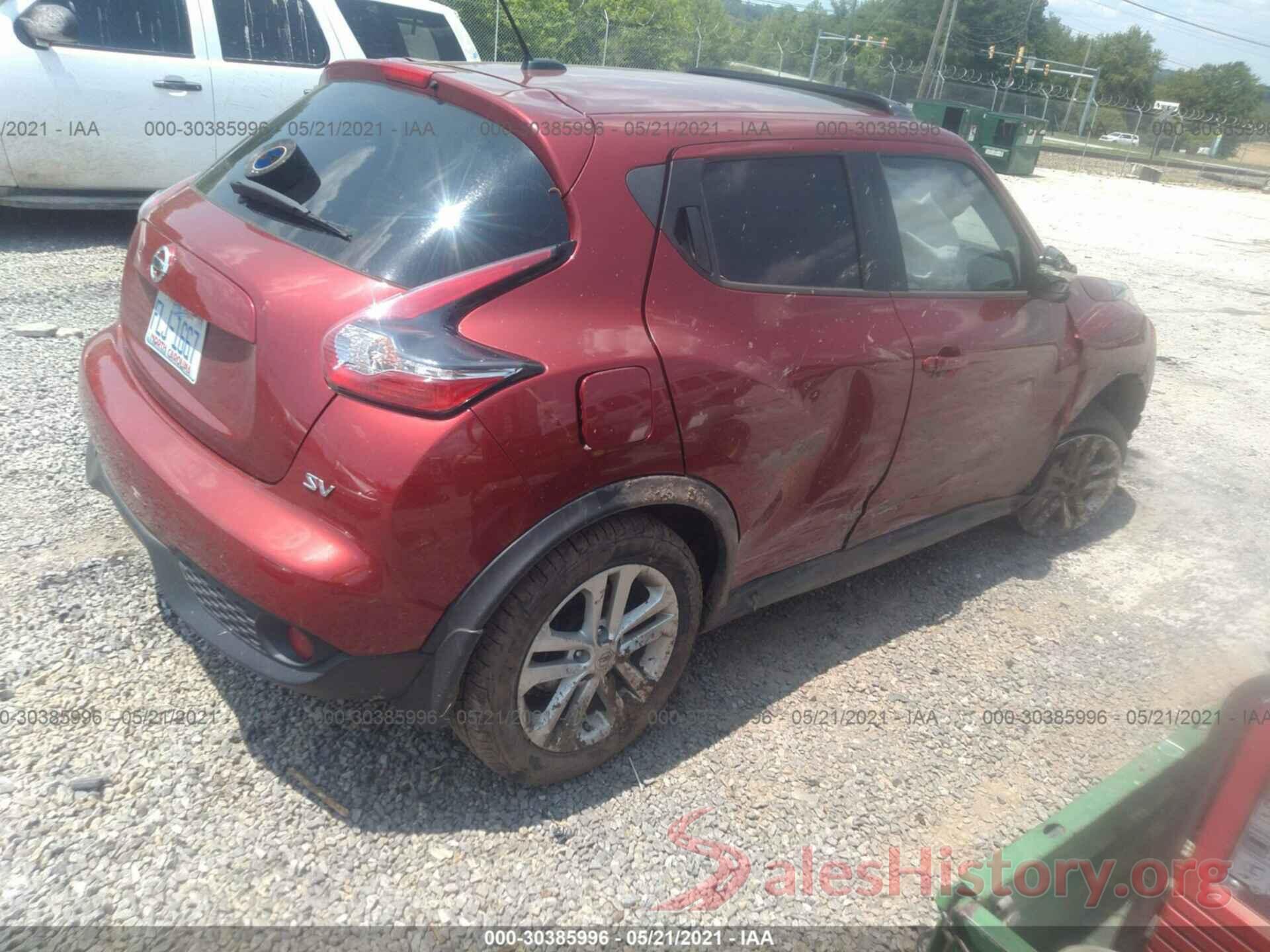 JN8AF5MR2GT608432 2016 NISSAN JUKE