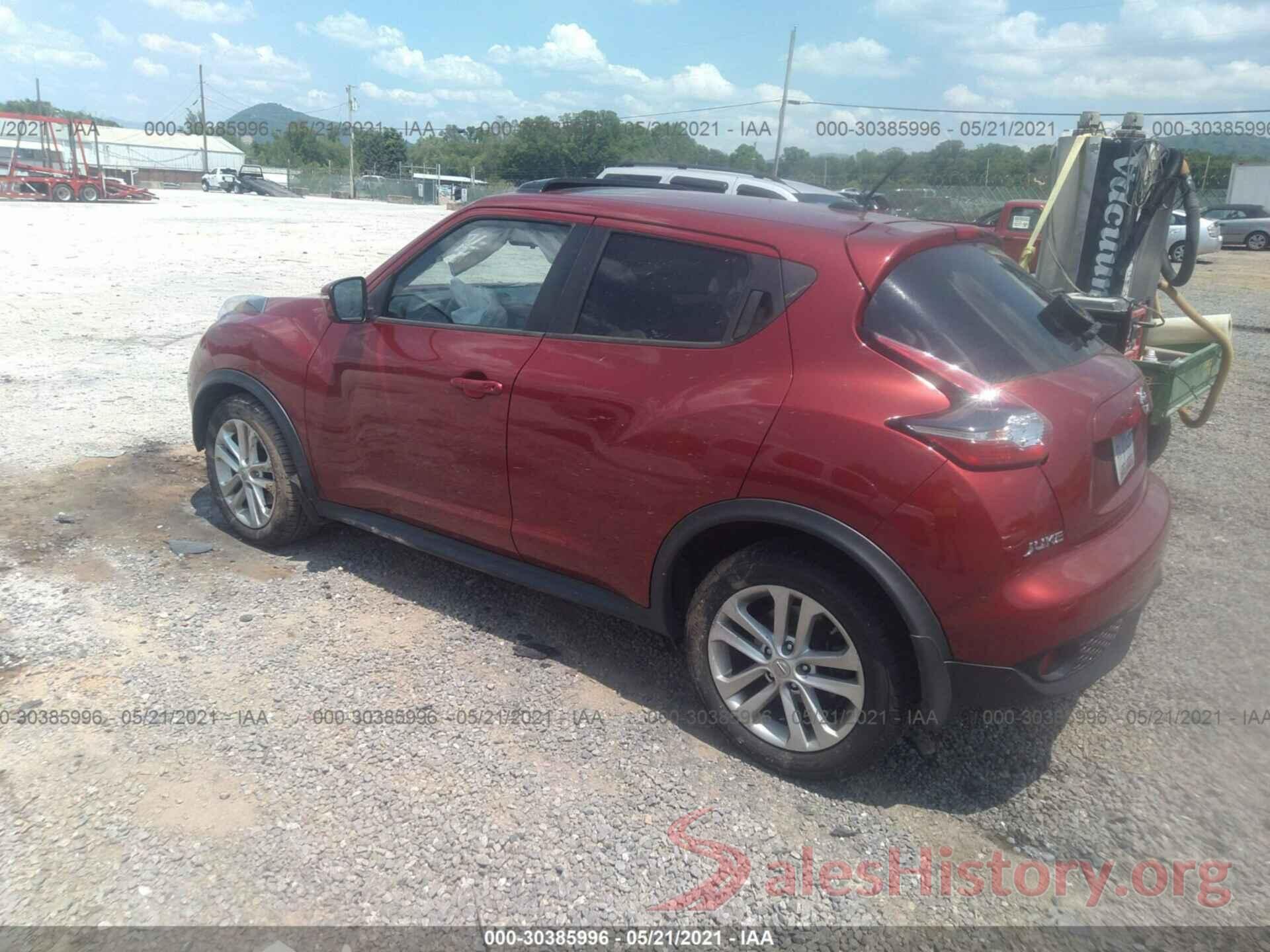 JN8AF5MR2GT608432 2016 NISSAN JUKE