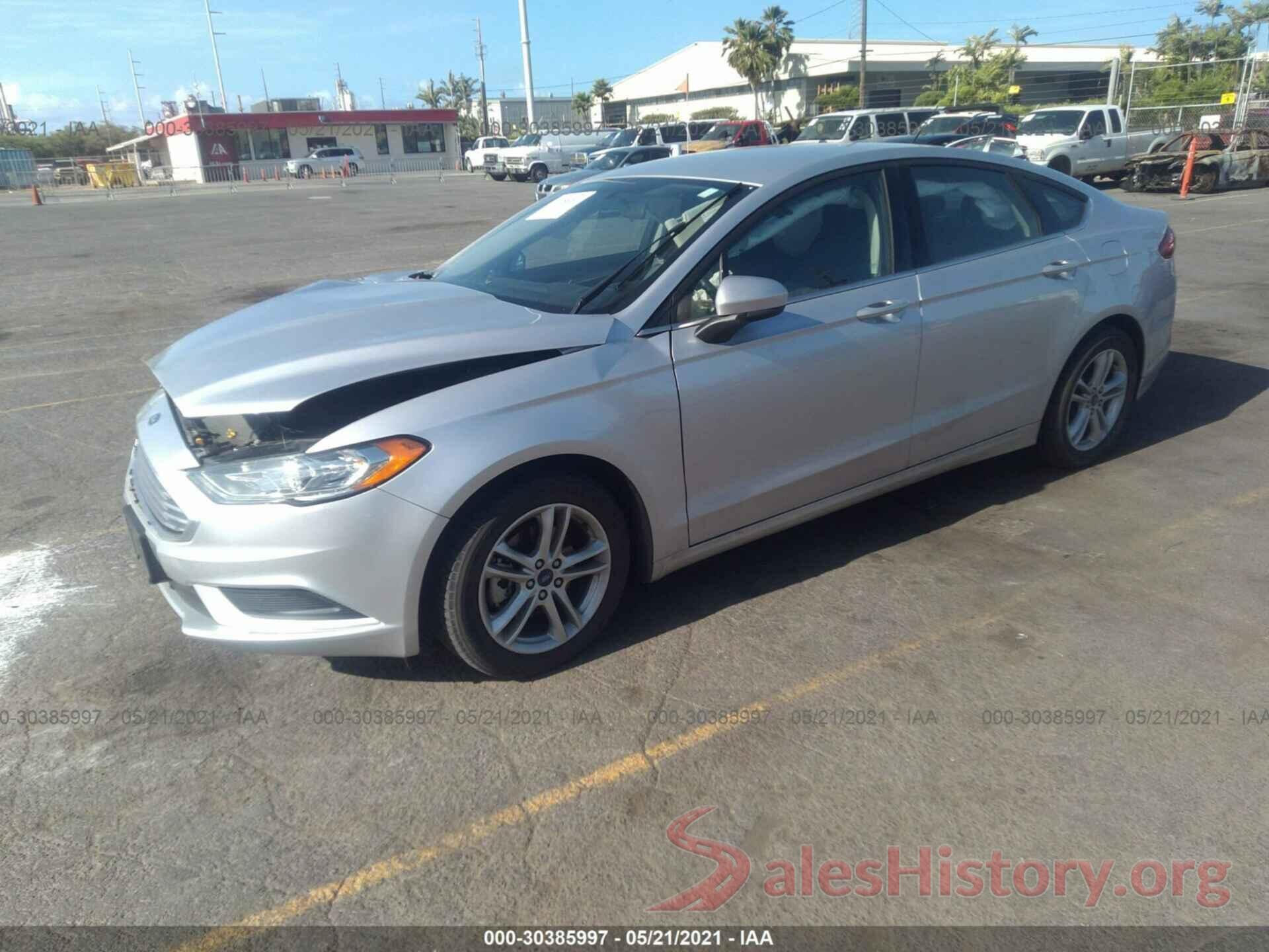 3FA6P0HD4JR130917 2018 FORD FUSION