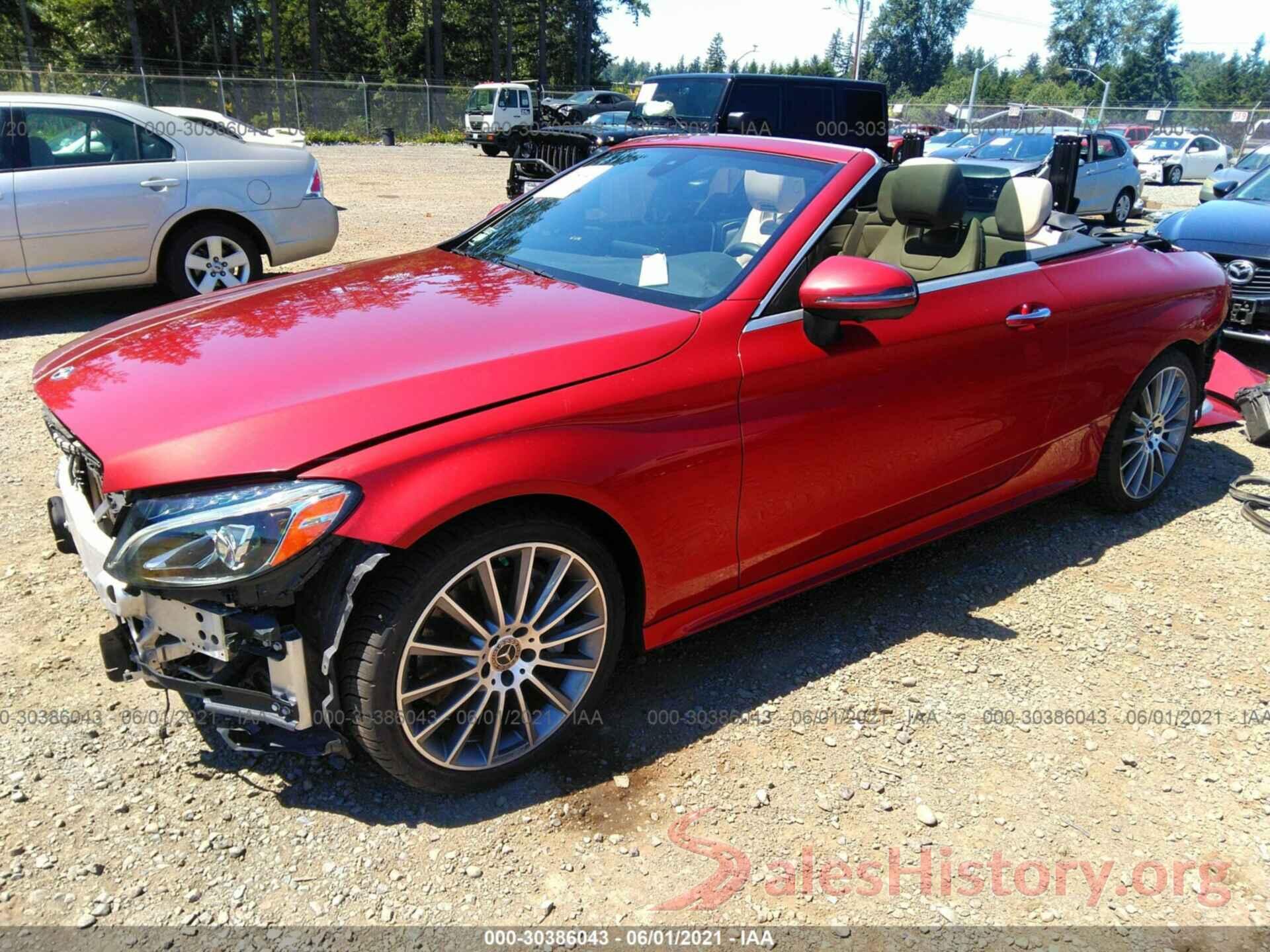 WDDWK4JBXHF573658 2017 MERCEDES-BENZ C-CLASS